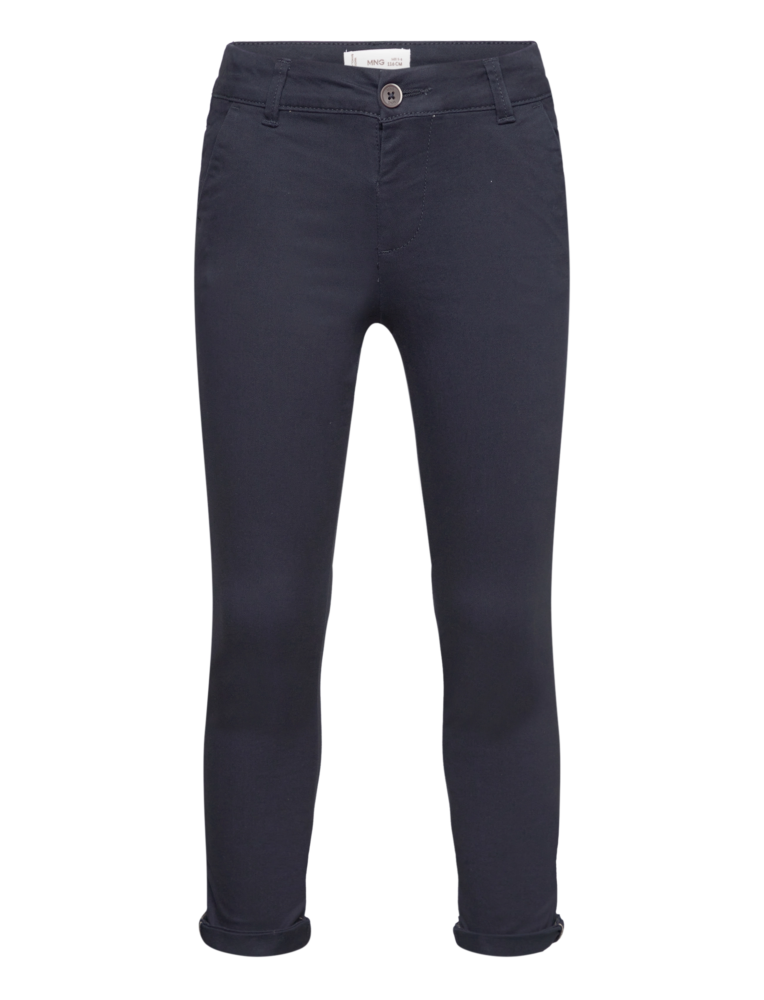 Mango Cotton chinos - Chinos - NAVY / navy