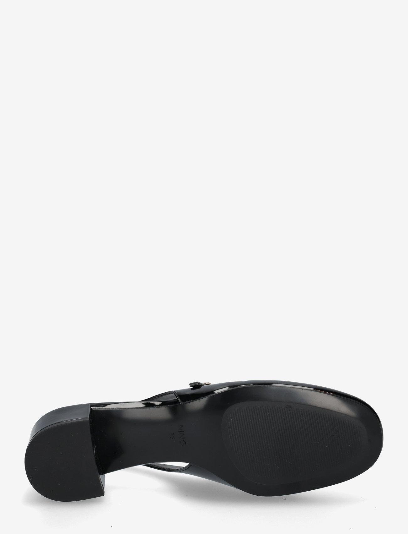 Mango - Heeled shoes with buckle - laveste priser - black - 4