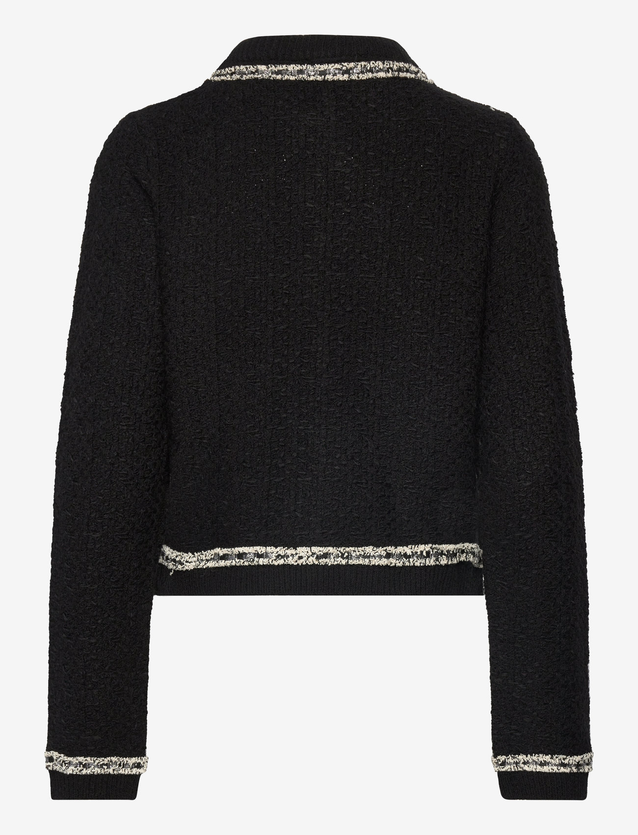 Mango - Bicolour tweed jacket - black - 1