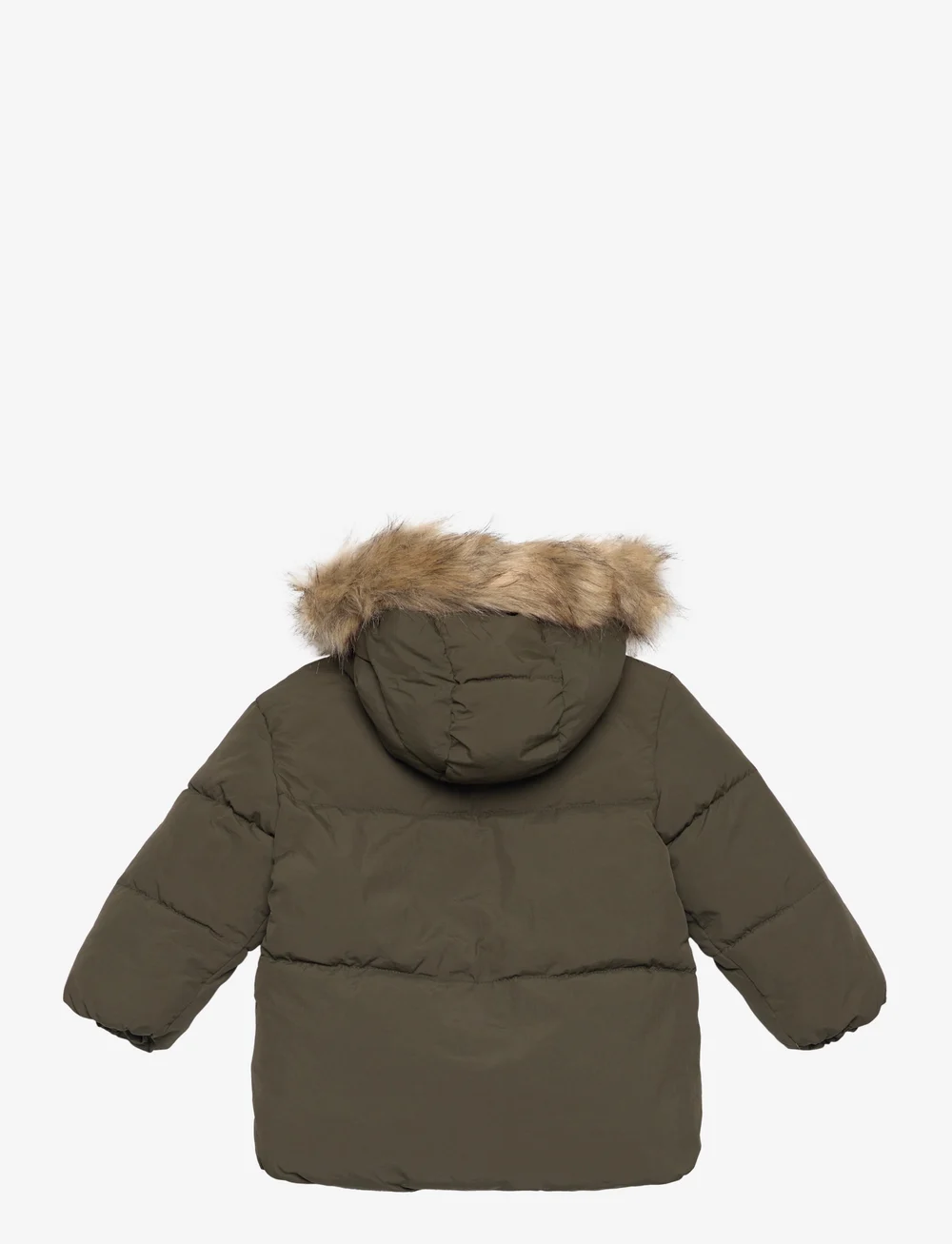 Mango - Fleece-lined quilted anorak - dunjackor & fodrade jackor - beige - khaki - 2