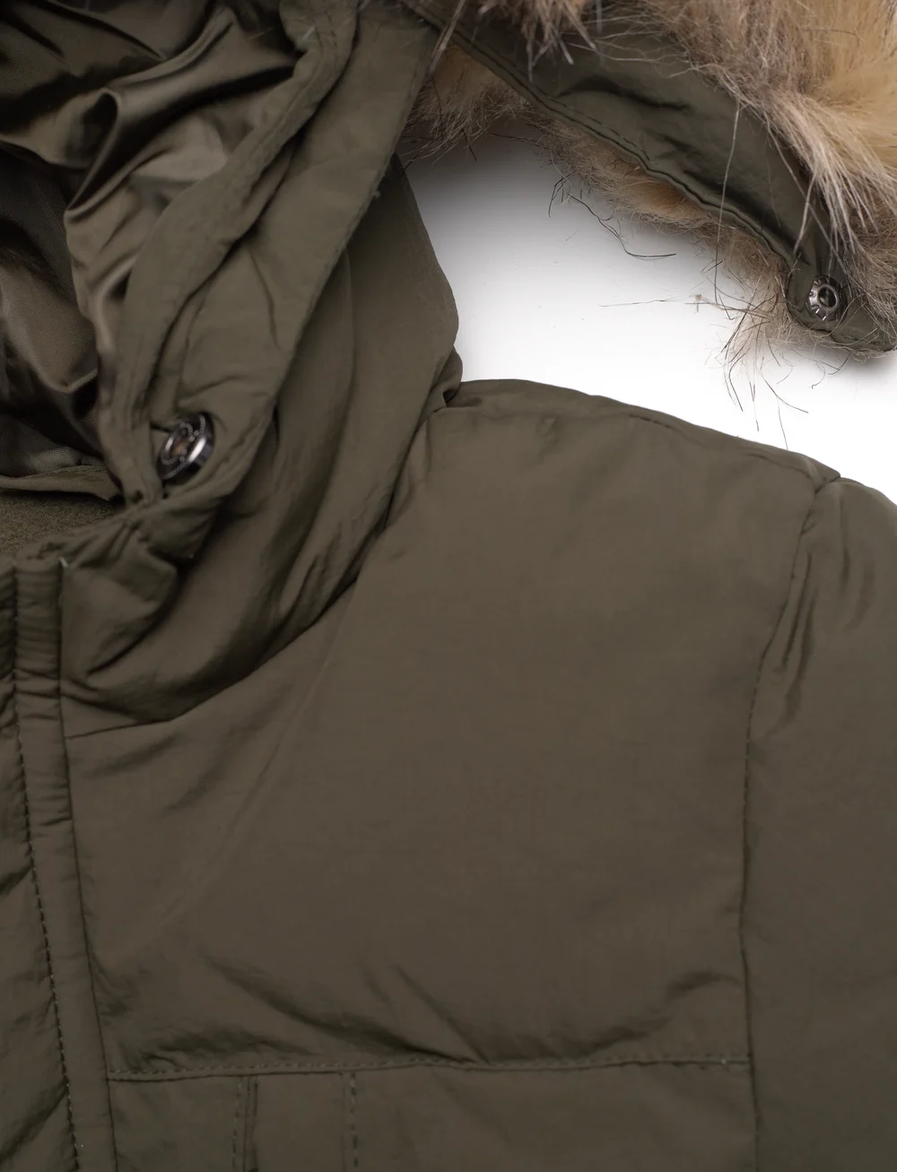 Mango - Fleece-lined quilted anorak - dunjackor & fodrade jackor - beige - khaki - 4