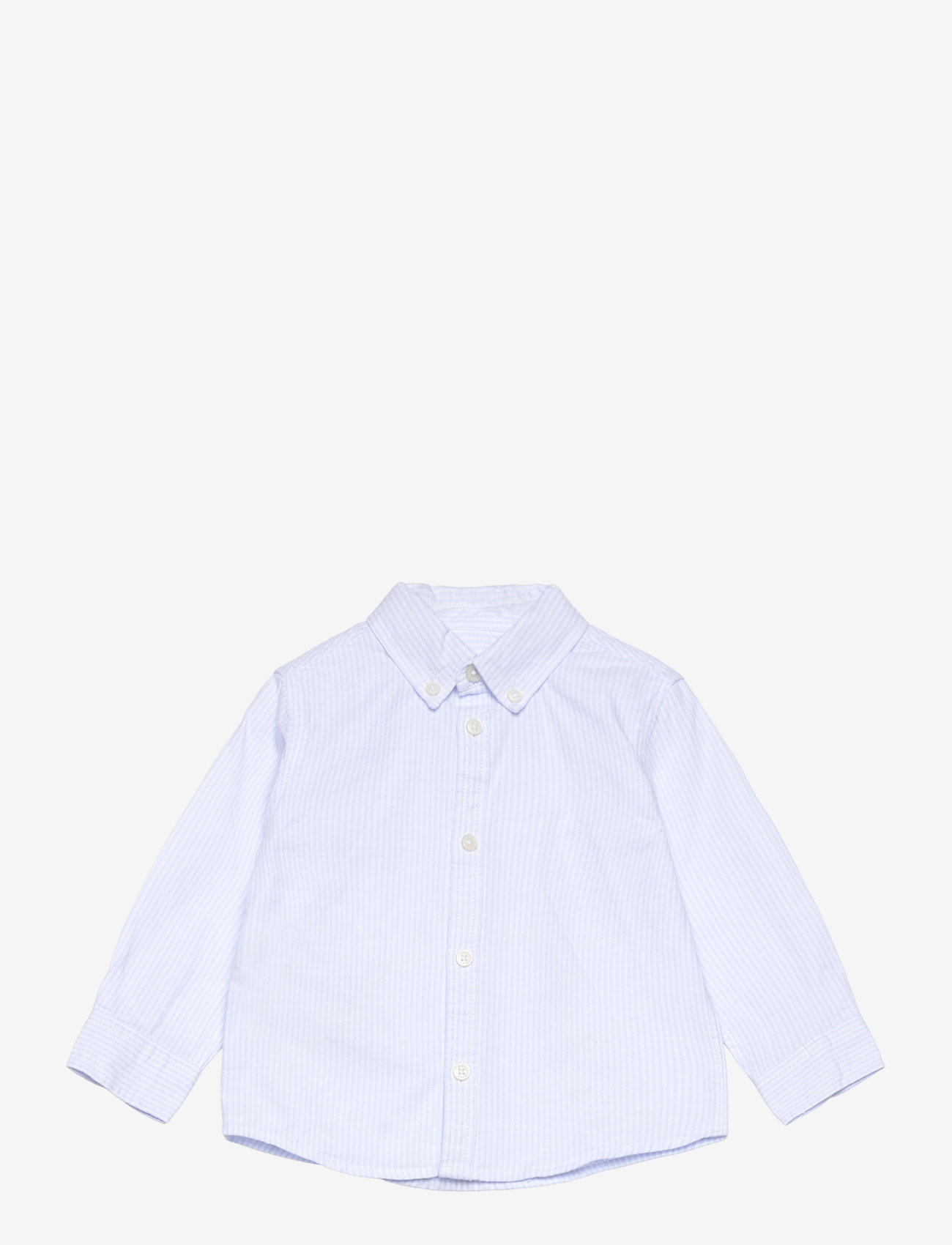 Mango - Oxford cotton shirt - lt-pastel blue - 0
