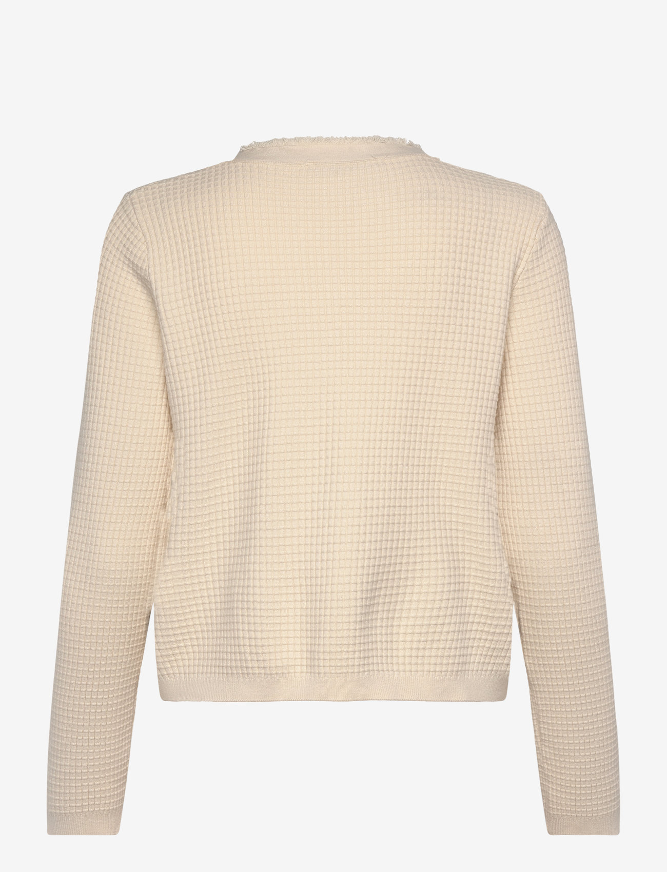 Mango - Button knit cardigan - efterårstøj - light beige - 1