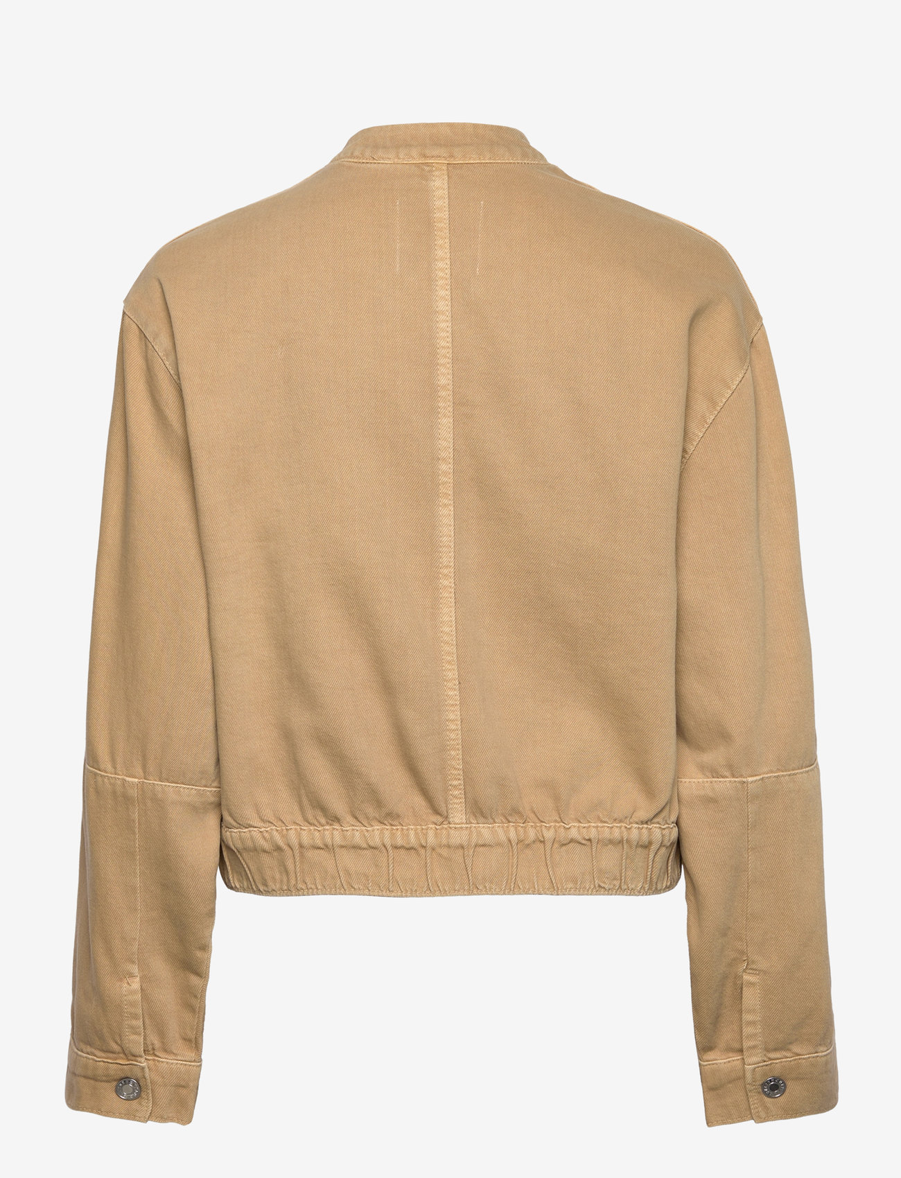 Mango - Denim bomber jacket - vårjackor - medium brown - 1