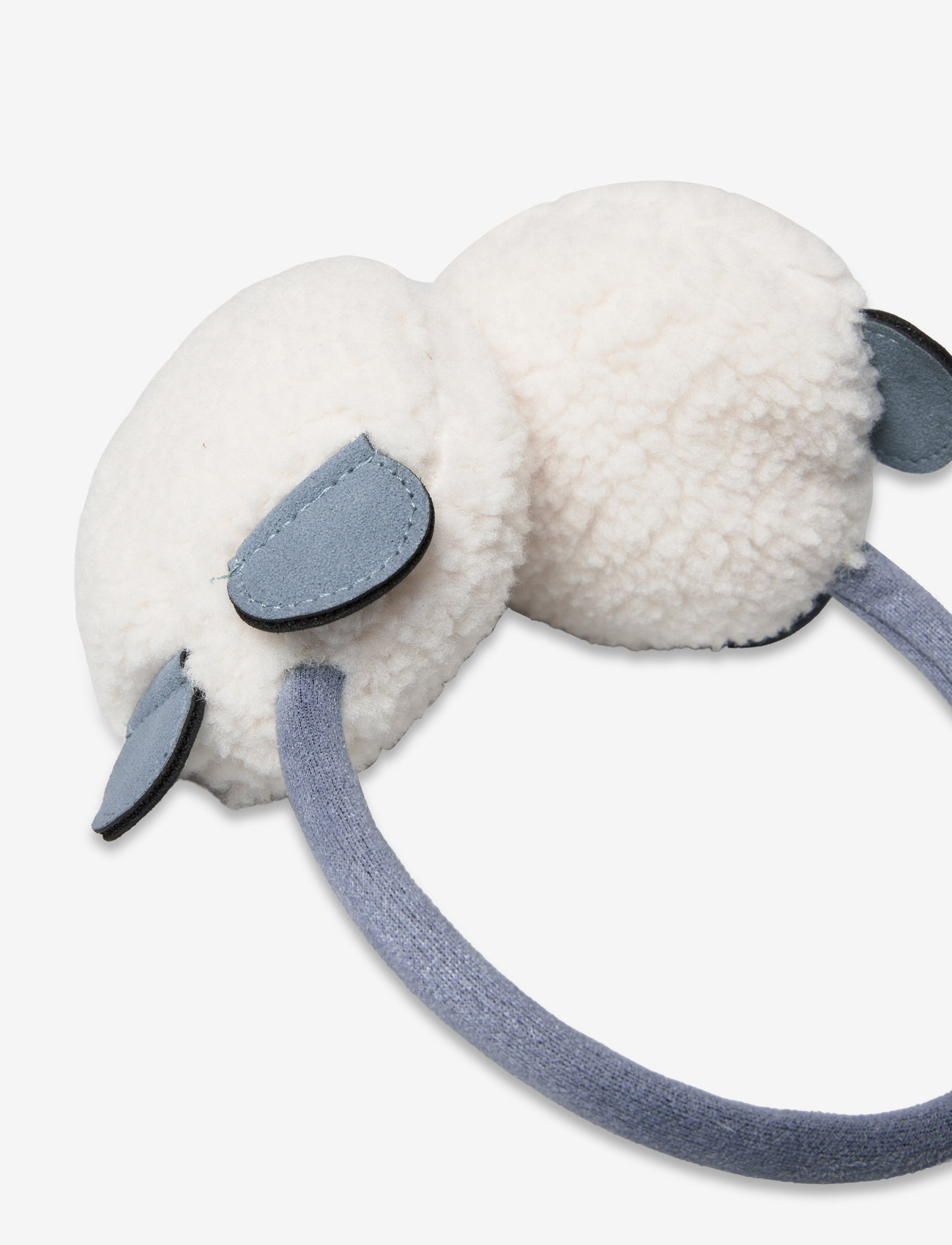 Mango - Shearling-effect earmuffs - light beige - 1
