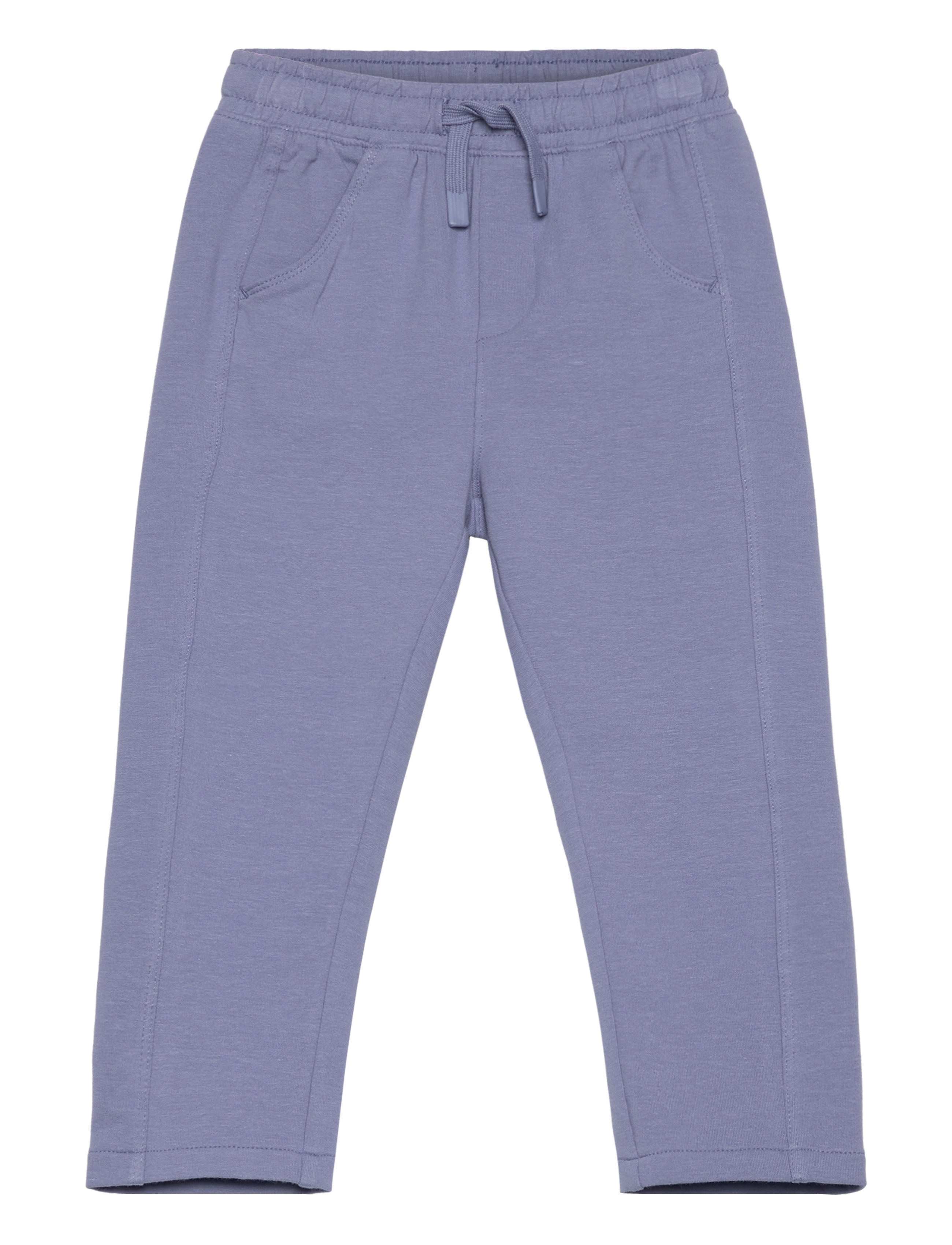 Elastic waist trousers - MEDIUM BLUE