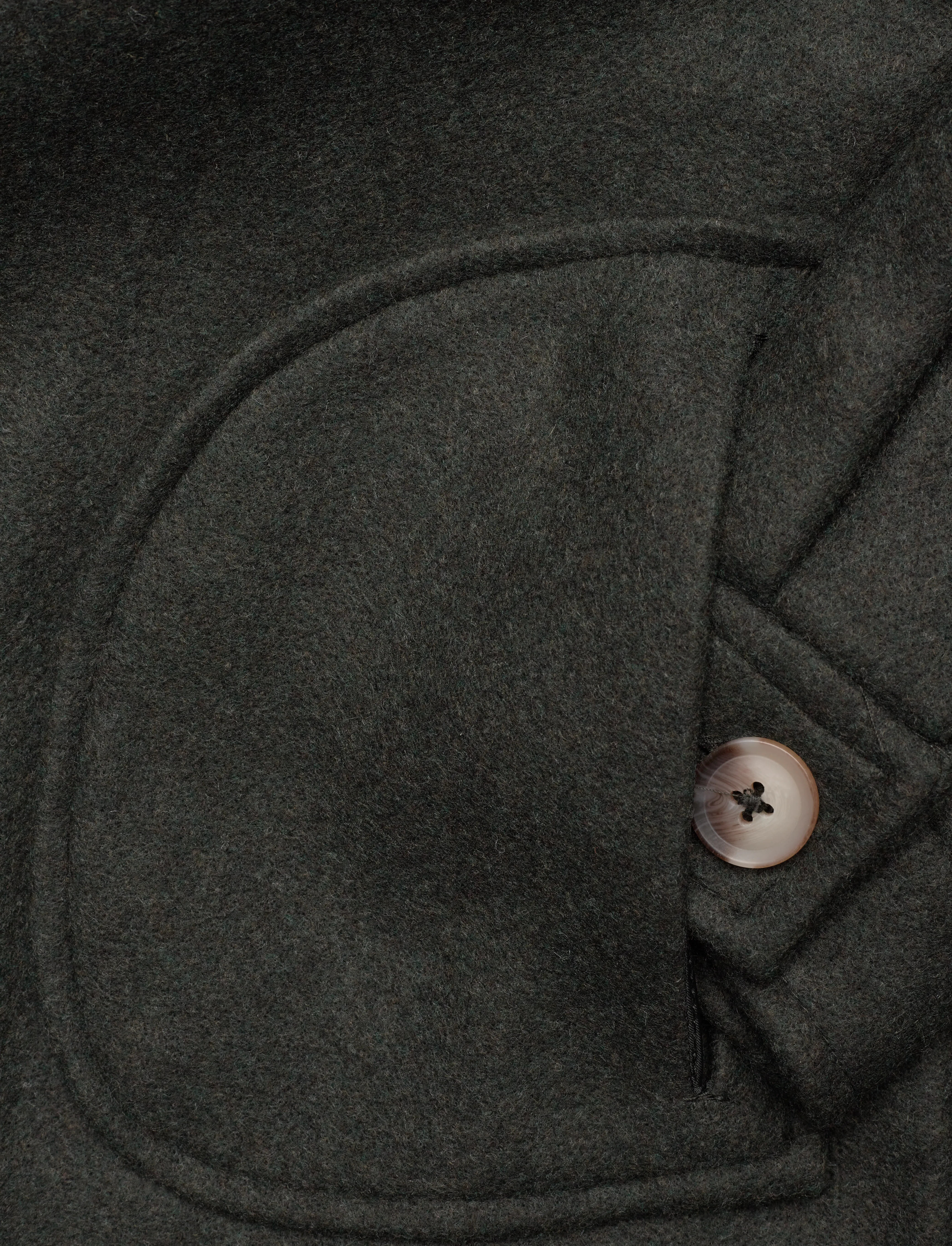 Mango - Short cloth coat - vårjackor - beige - khaki - 3