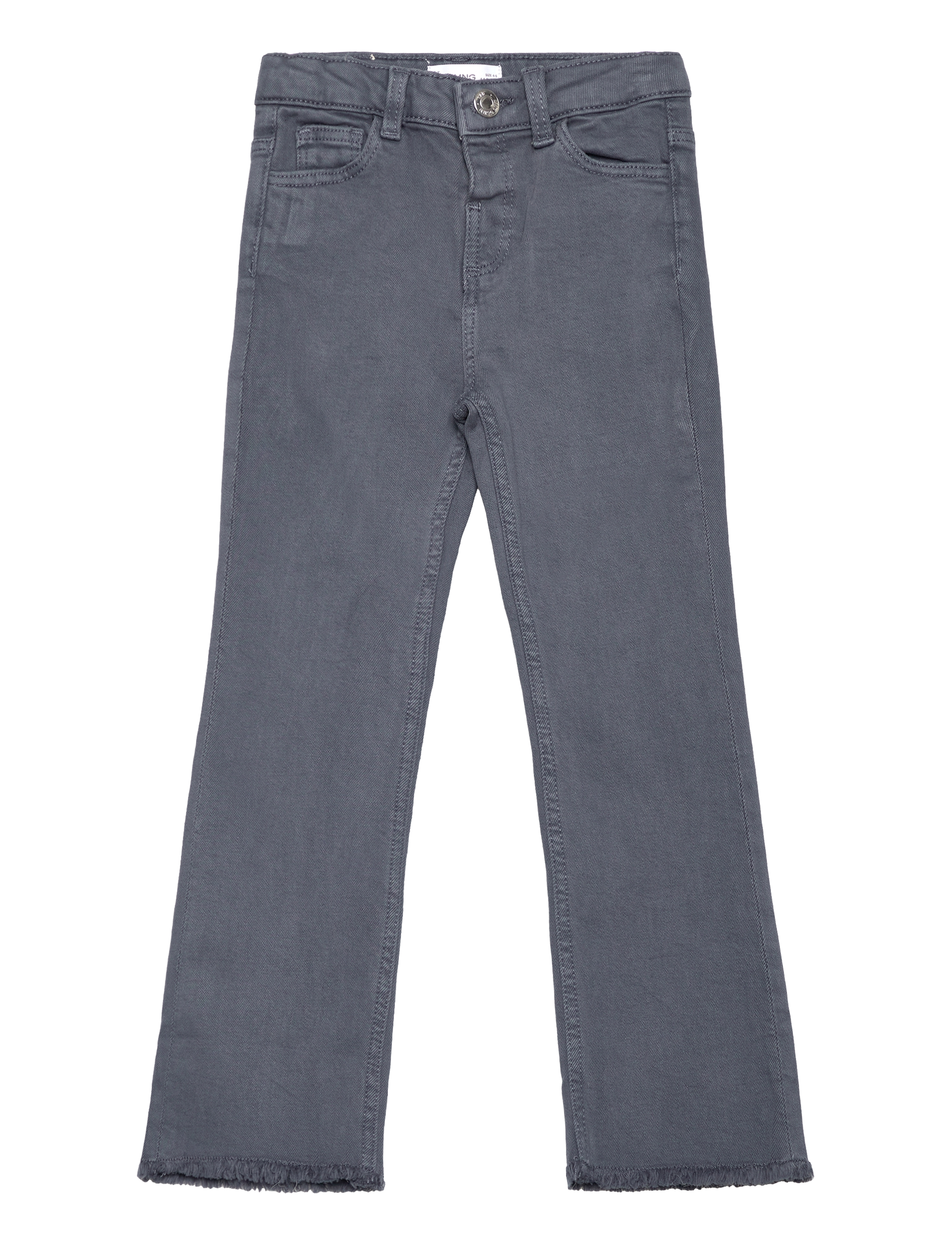 Flared finished jeans - MEDIUM BLUE