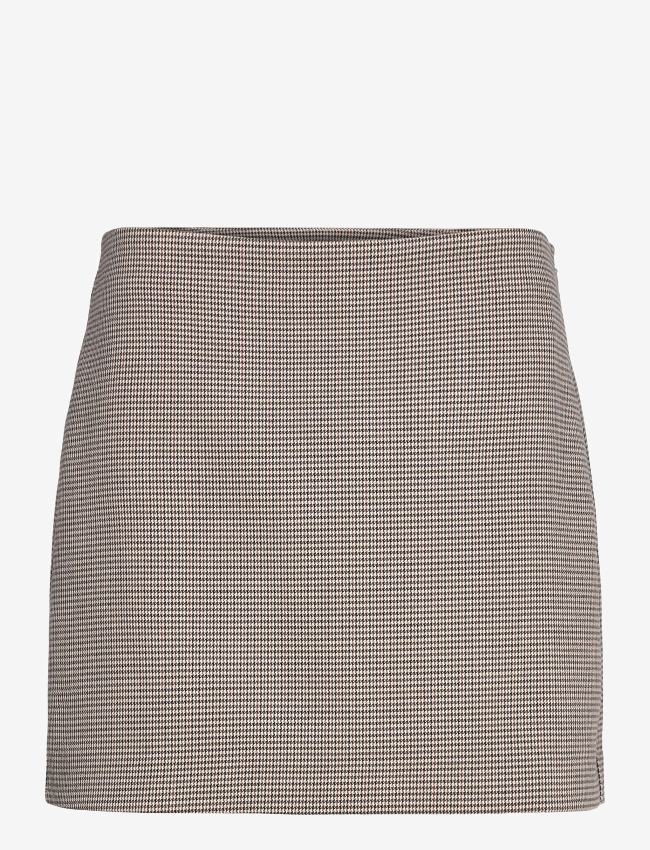 Mango - Houndstooth miniskirt - laveste priser - brown - 0