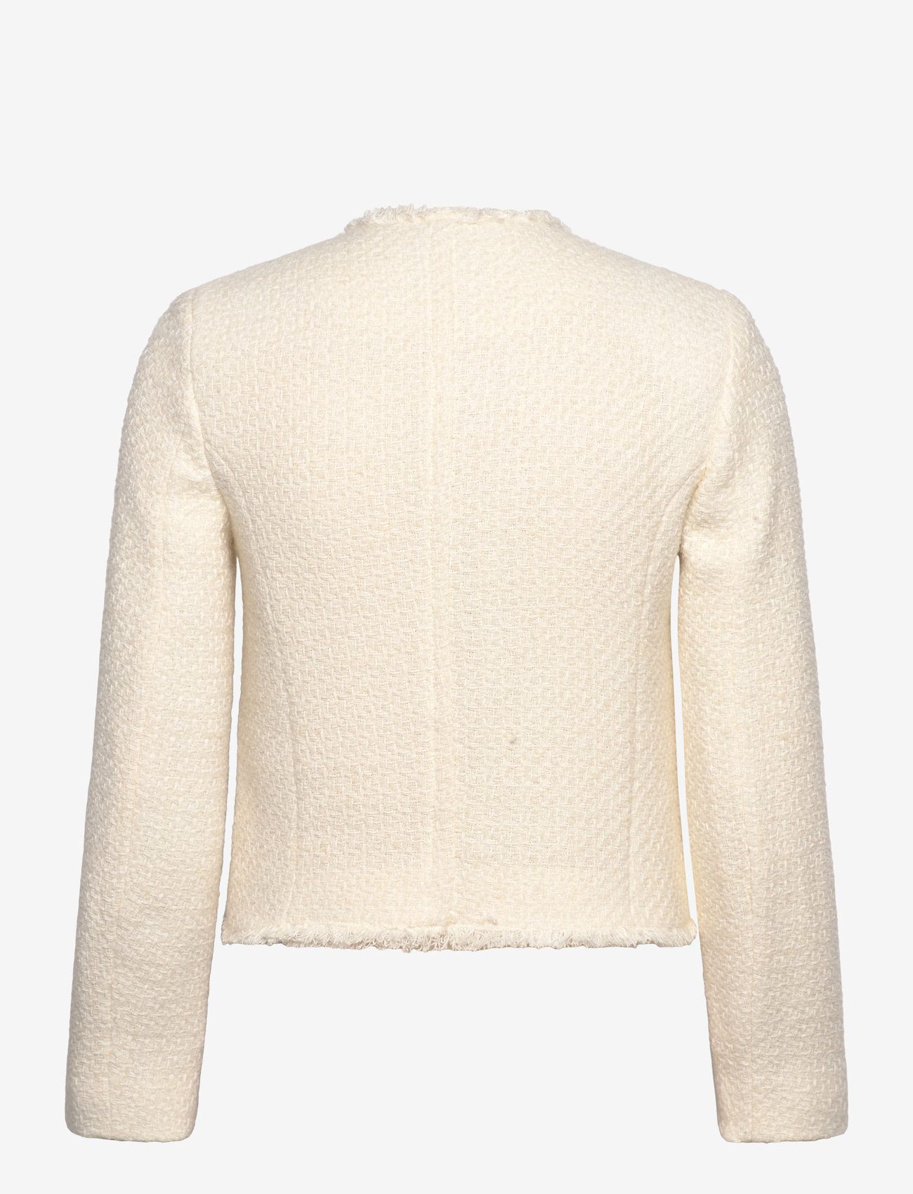 Mango - Pocket tweed jacket - light beige - 2