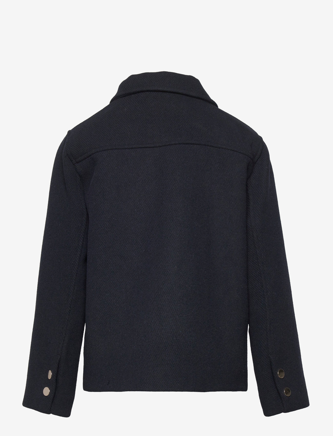 Mango - Straight pocketed coat - navy - 1