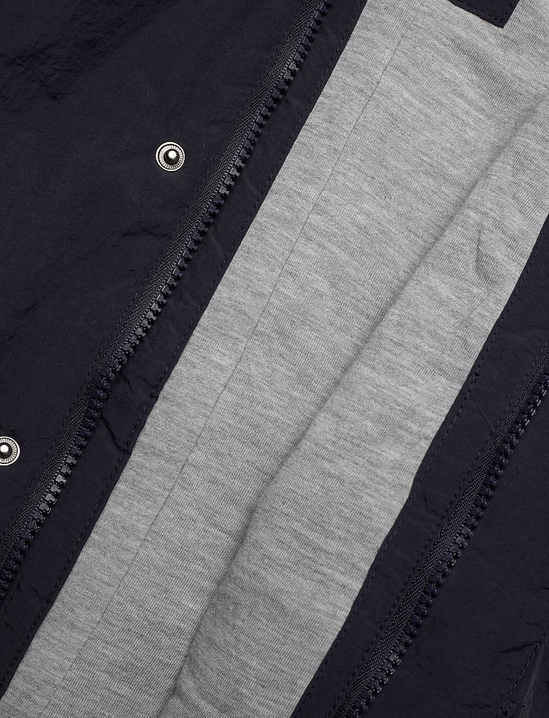 Mango - Pockets hooded coat - parkas - navy - 5