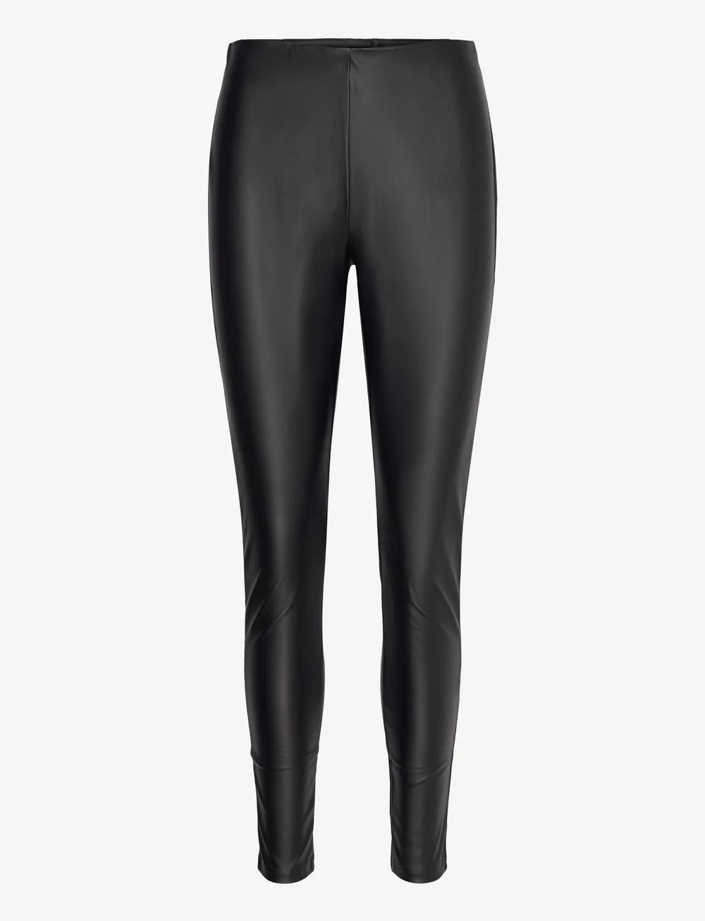 Mango - Leather-effect leggings - lederhosen - black - 1
