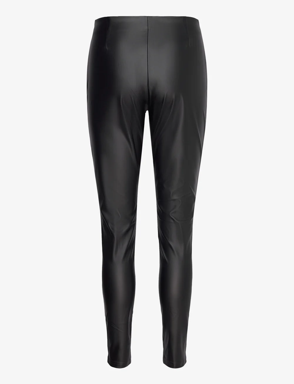 Mango - Leather-effect leggings - lederhosen - black - 2
