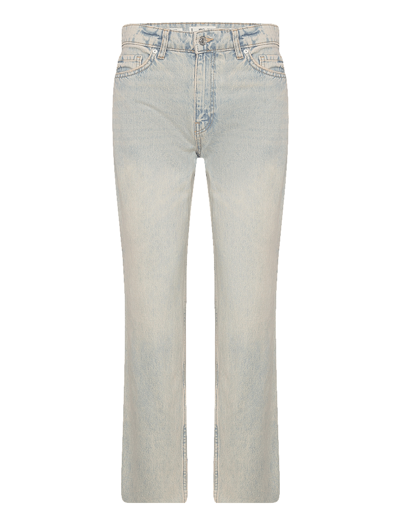 Mango - Blanca straight-fit cropped jeans - straight jeans - open blue - 1