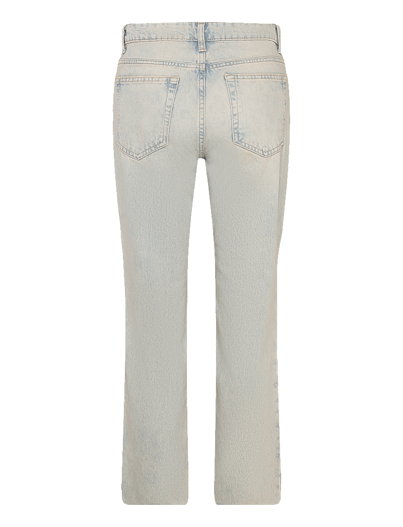 Mango - Blanca straight-fit cropped jeans - straight jeans - open blue - 2