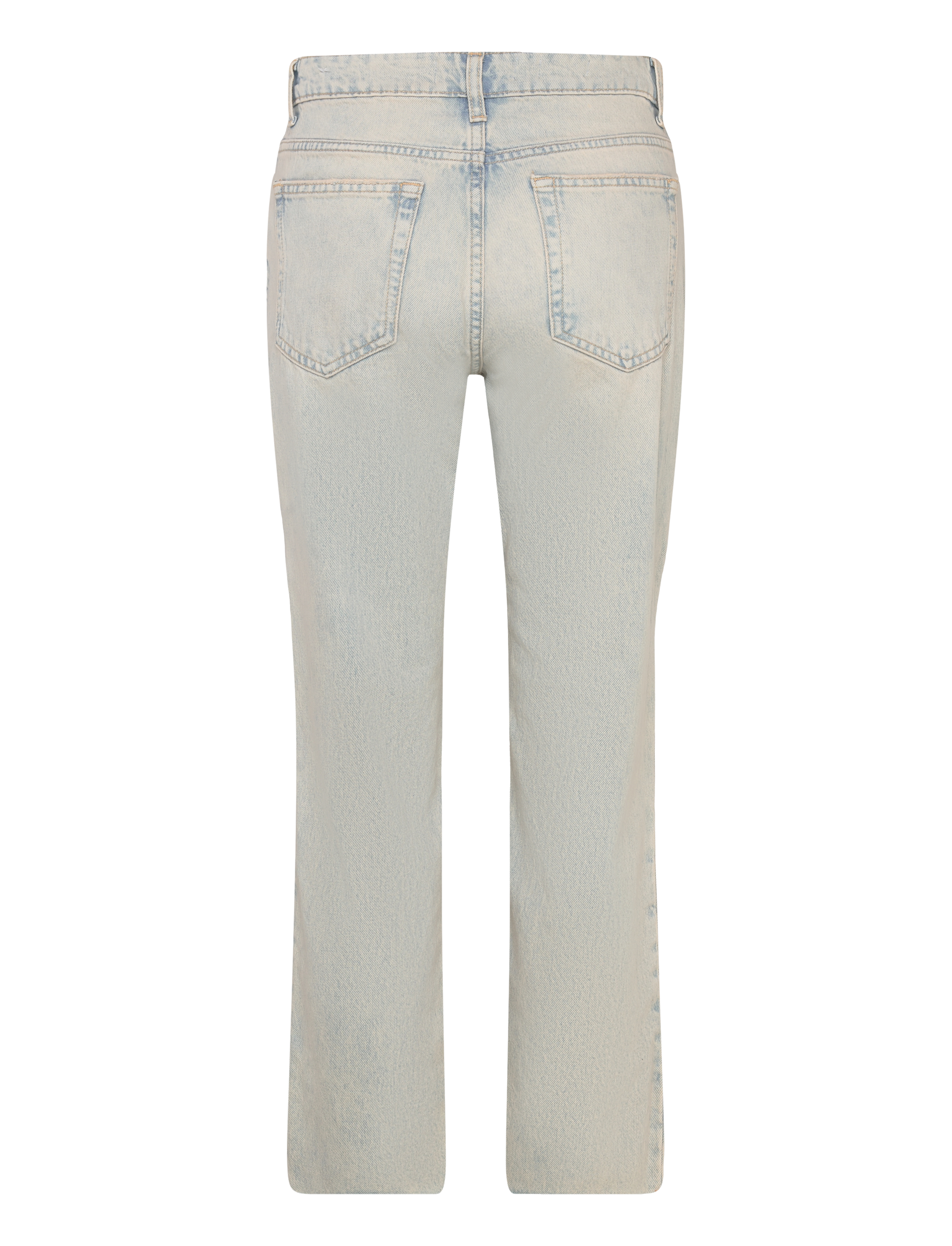 Mango - Blanca straight-fit cropped jeans - straight jeans - open blue - 2
