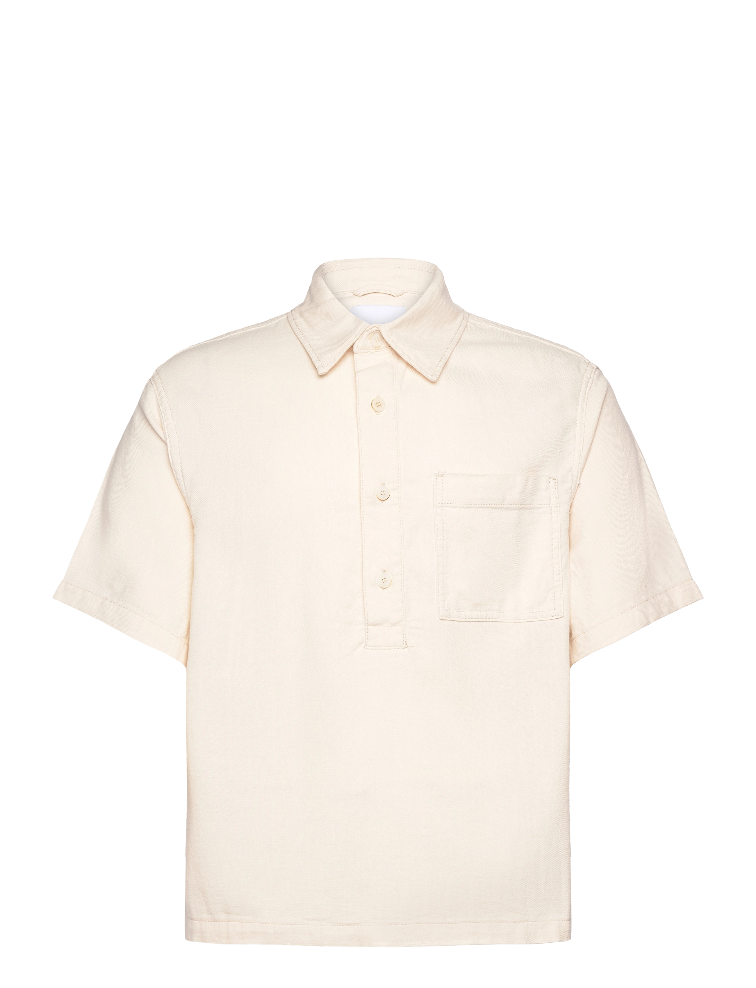 Relaxed-fit polo shirt - NATURAL WHITE