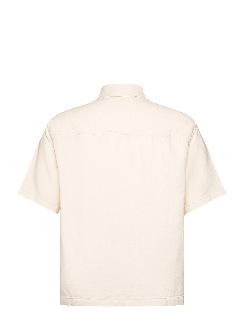 Mango - Relaxed-fit polo shirt - kortärmade t-shirts - natural white - 1