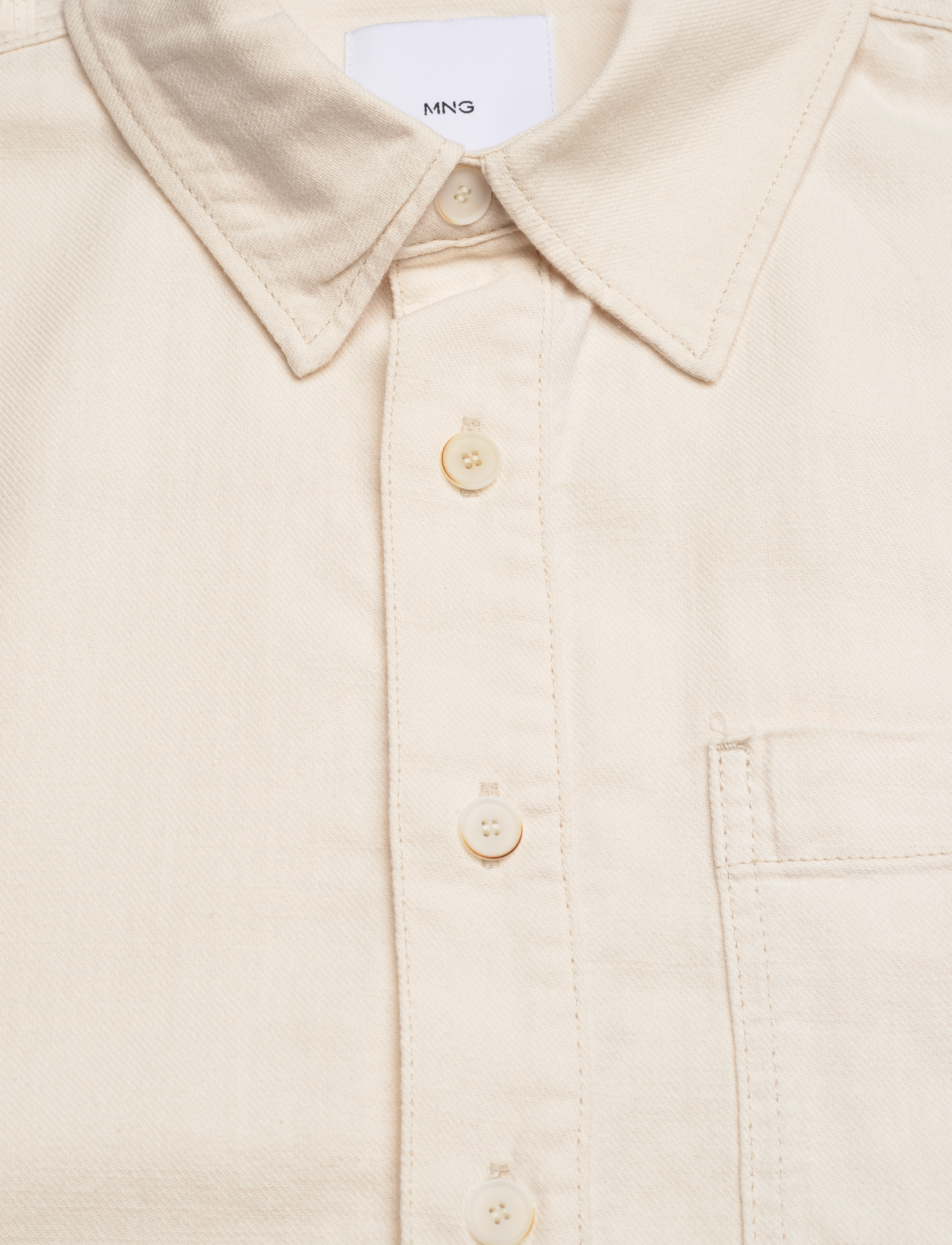 Mango - Relaxed-fit polo shirt - die niedrigsten preise - natural white - 2