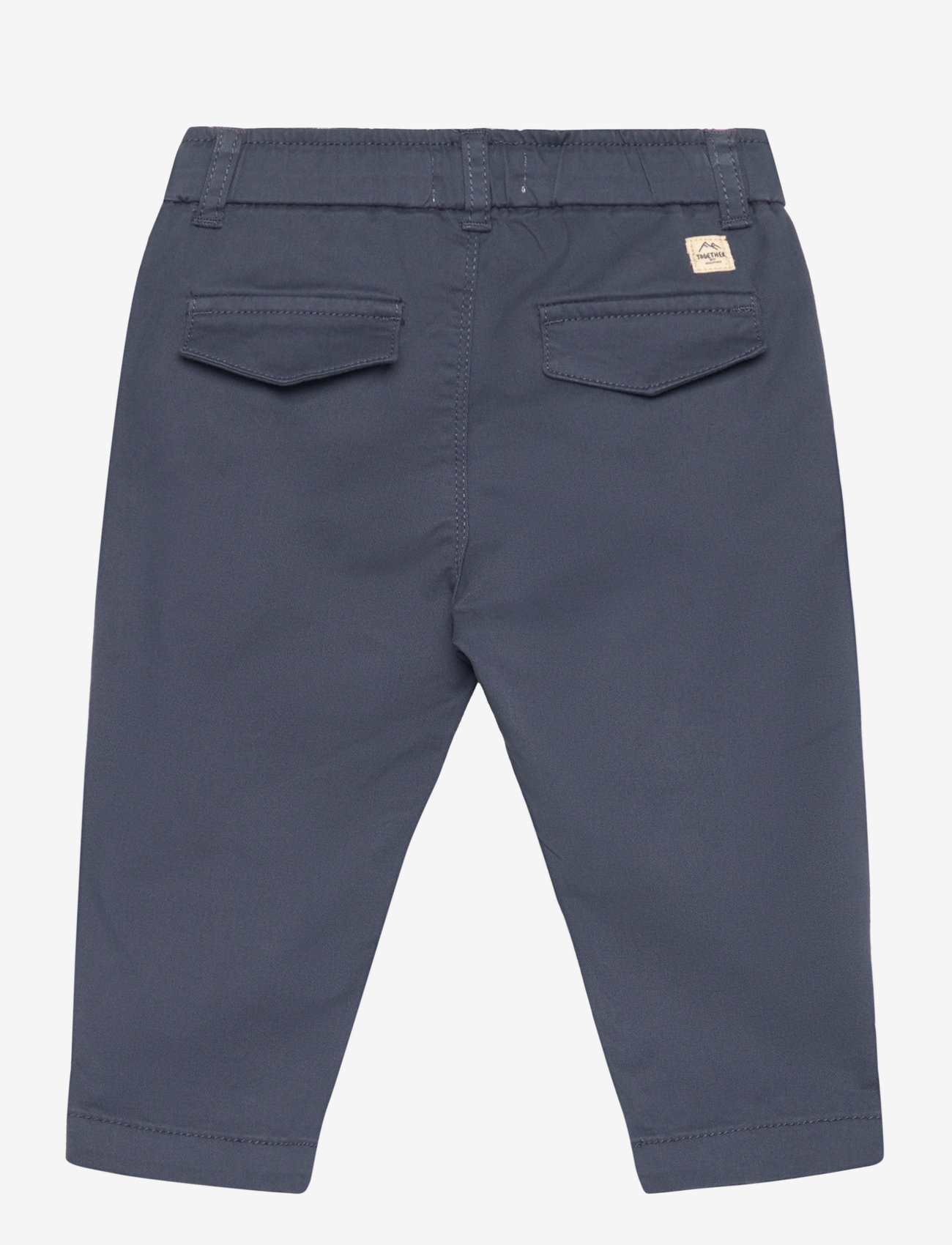 Mango - Elastic waist trousers - medium blue - 1