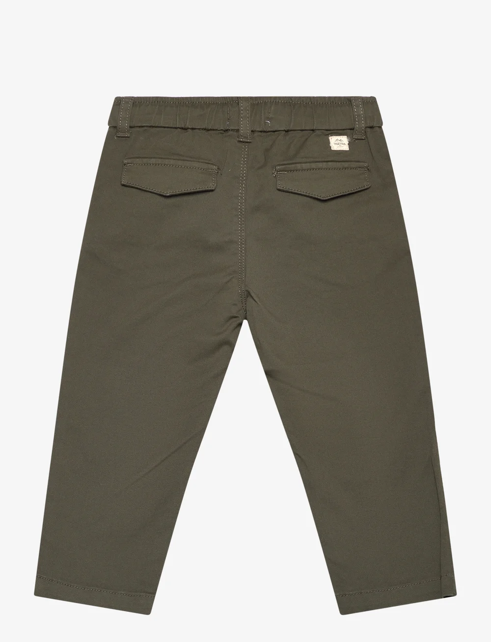 Mango - Elastic waist trousers - babybukser - medium green - 1