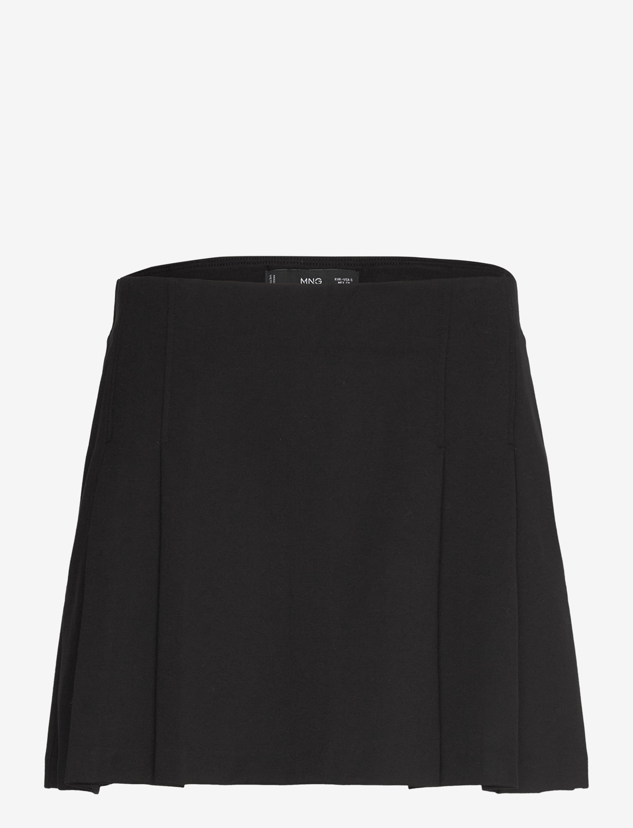 Mango - Pleated mini-skirt - laveste priser - black - 0