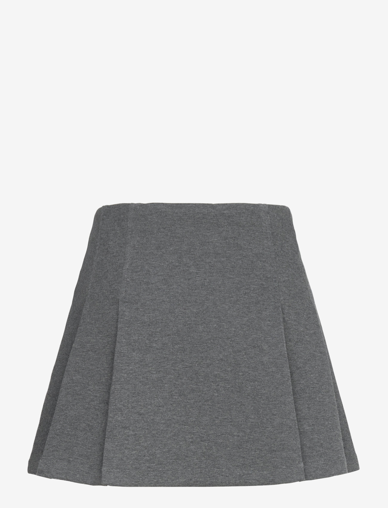 Mango - Mini-skirt with studs - plisserade kjolar - medium grey - 1