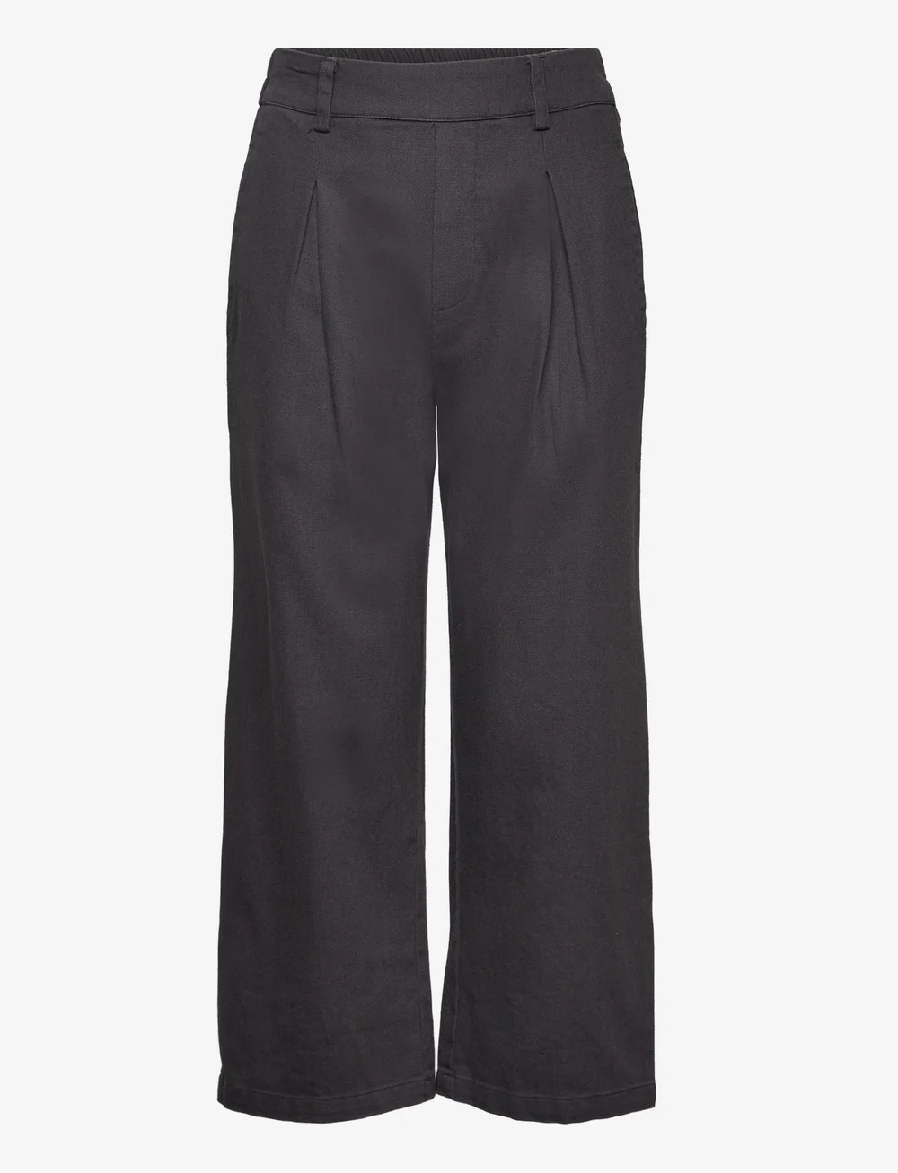 Mango - Pleat detail trousers - byxor - charcoal - 1