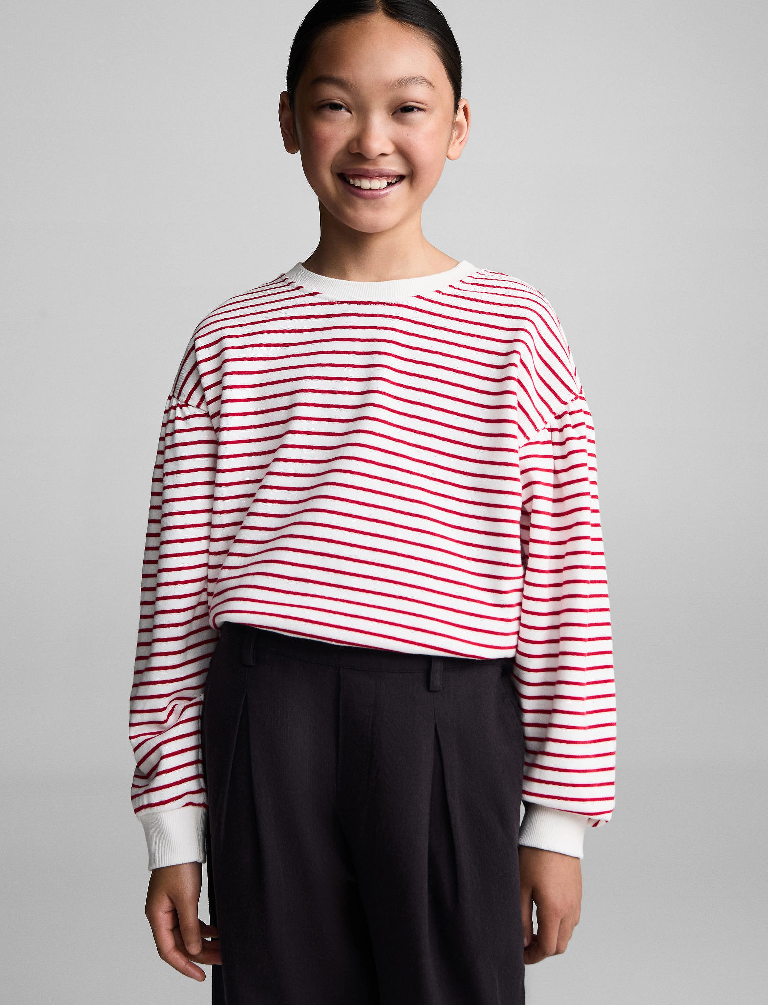 Mango Pleat detail trousers - Underdele - CHARCOAL / grey