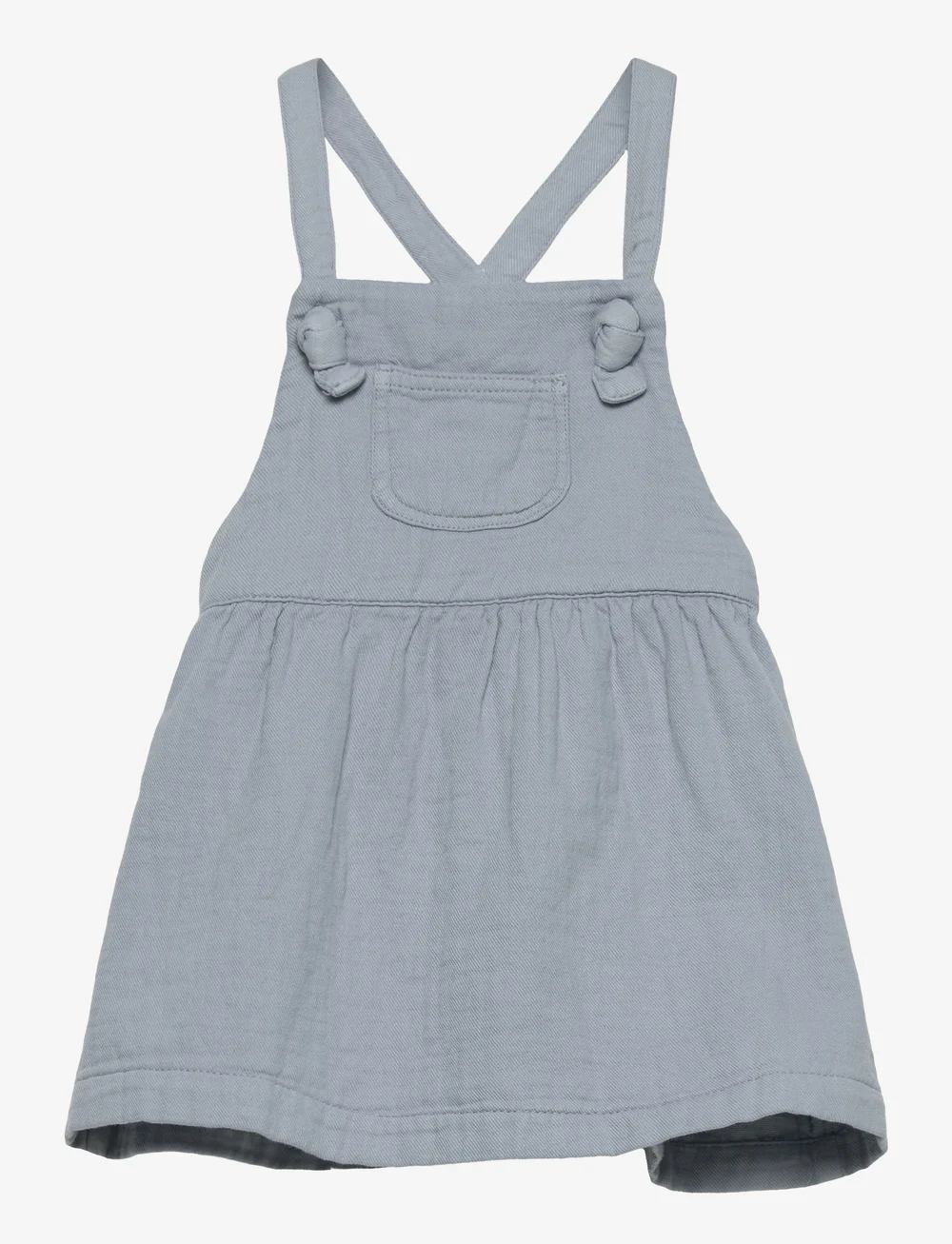 Mango - Short cotton pinafore dress - Ærmeløse babykjoler - lt-pastel blue - 1