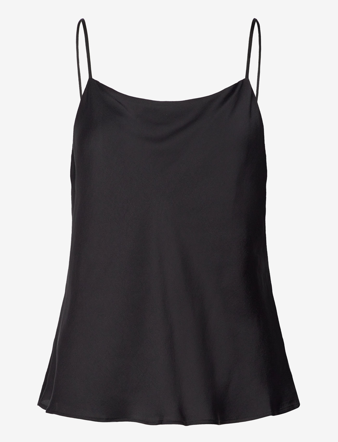 Mango - Satin top with thin straps - madalaimad hinnad - black - 0
