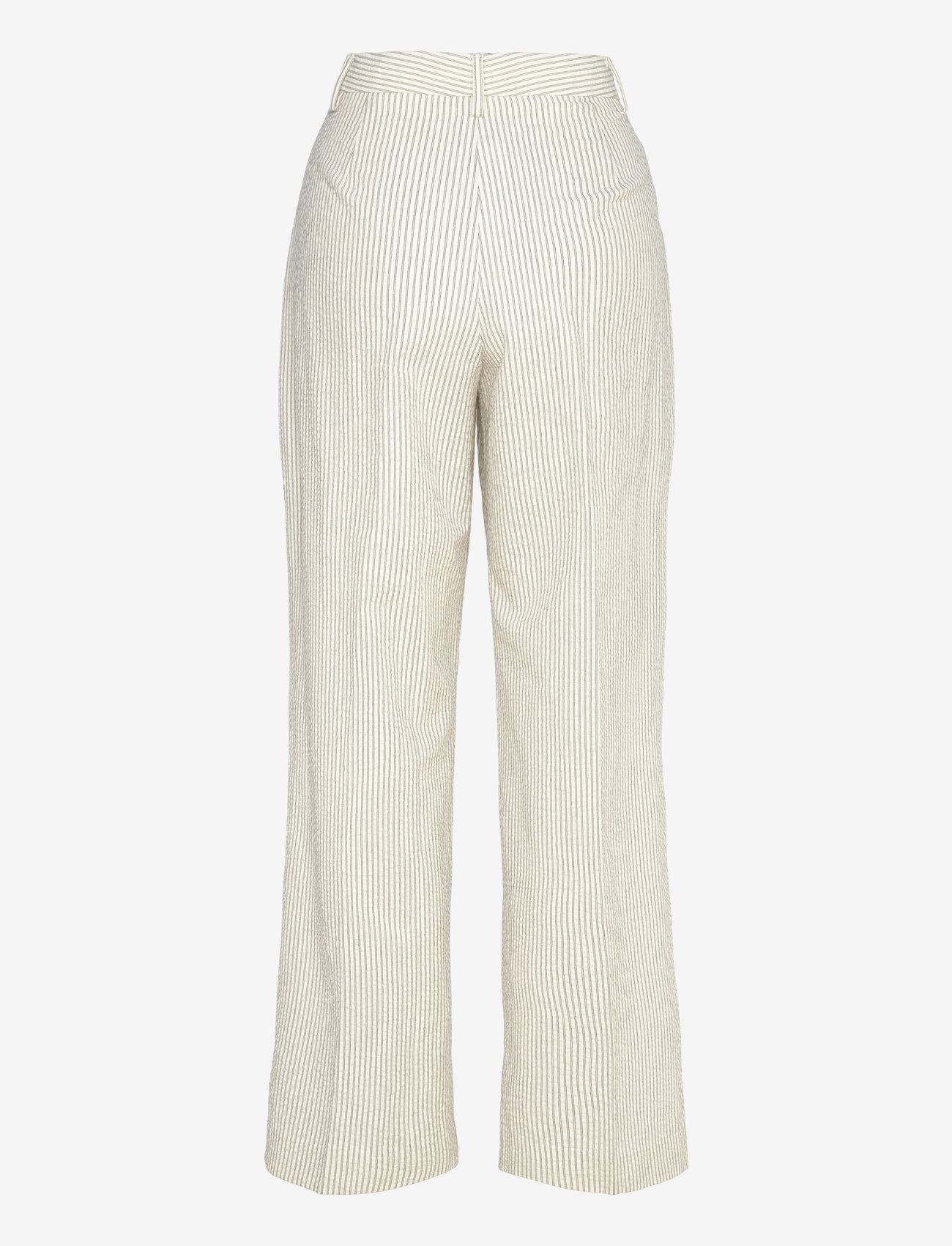 Mango - Straight striped trousers - bukser med lige ben - light beige - 2