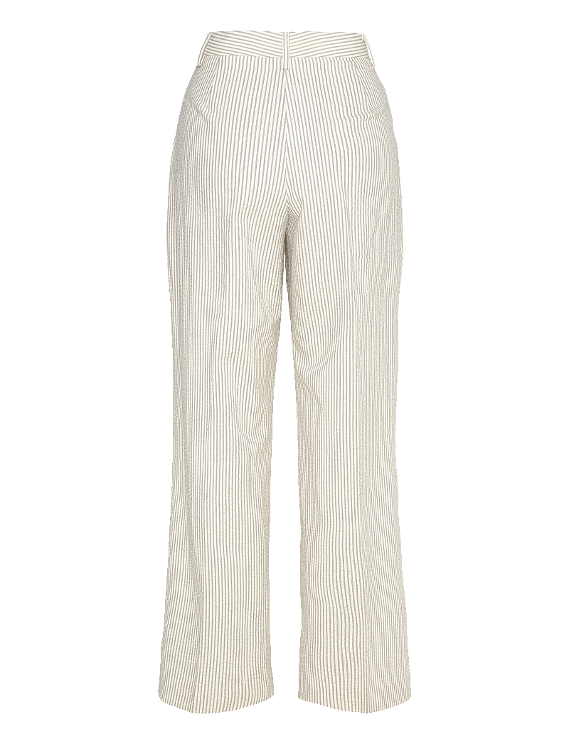 Mango - Straight striped trousers - bukser med lige ben - light beige - 2