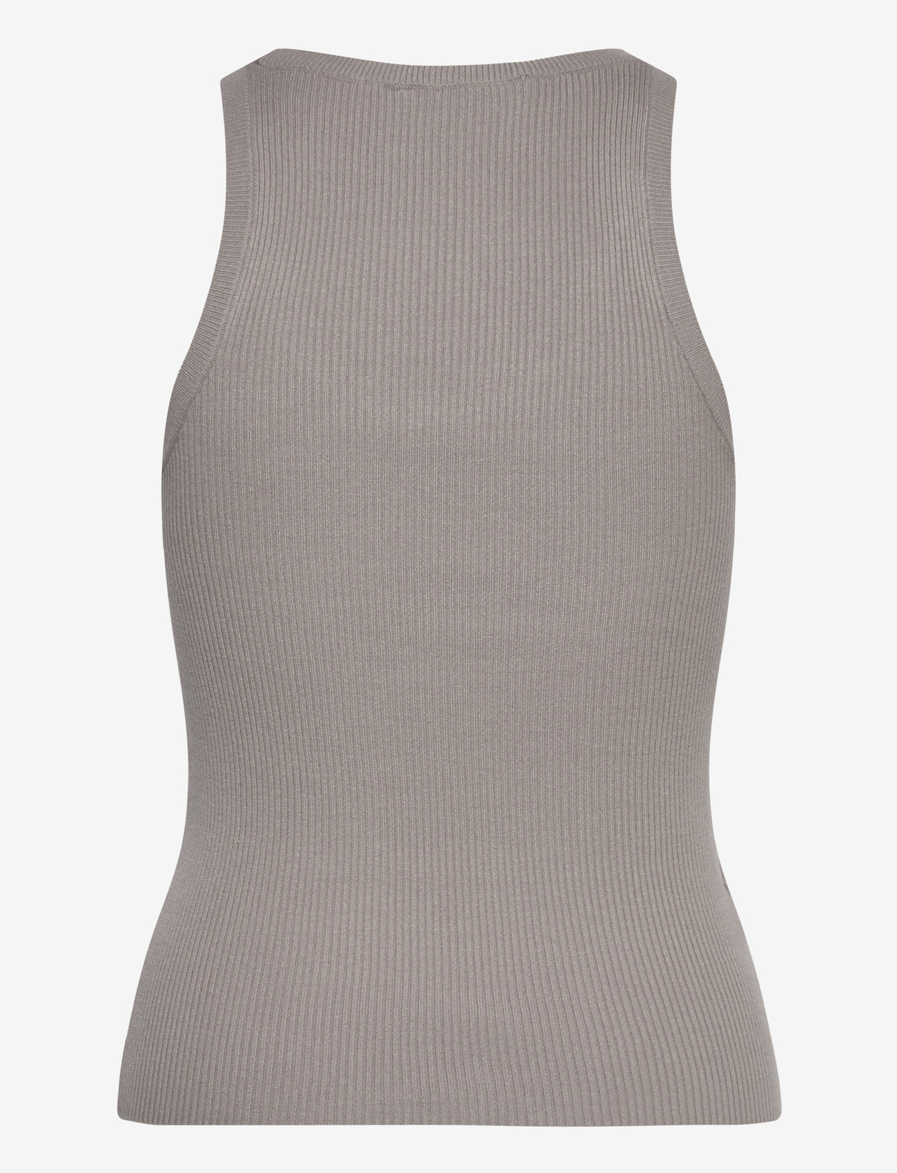 Mango - Knit strap top - Ärmellose tops - grey - 2