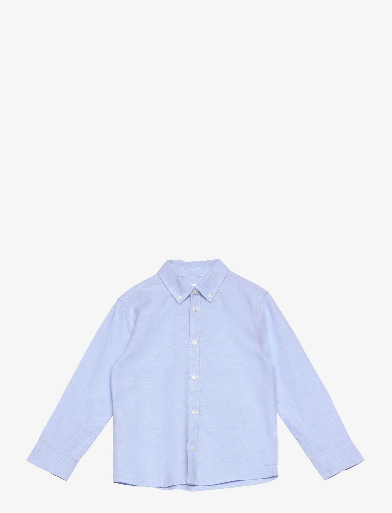 Mango - Oxford cotton shirt - lt-pastel blue - 1