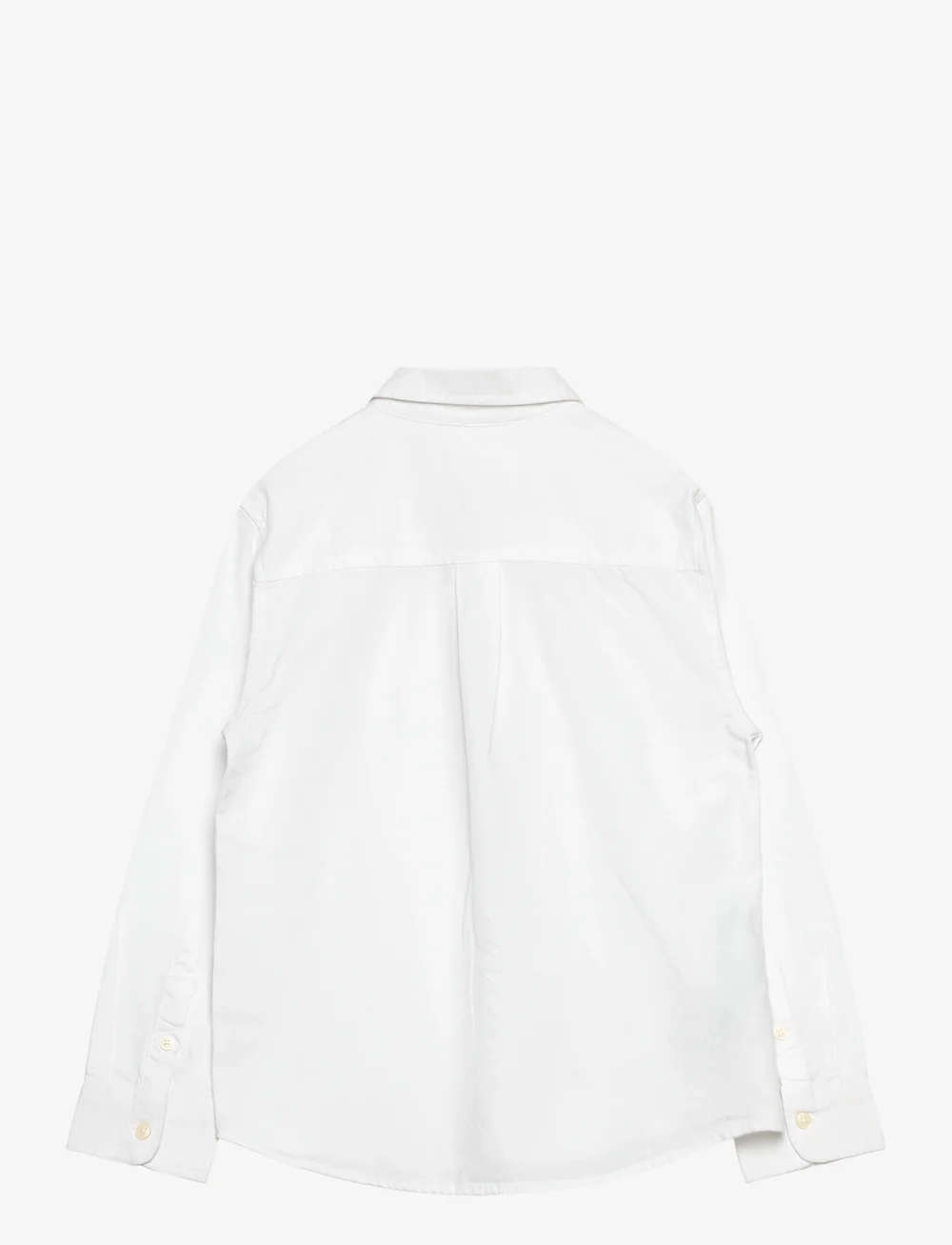 Mango - Oxford cotton shirt - långärmade skjortor - white - 2