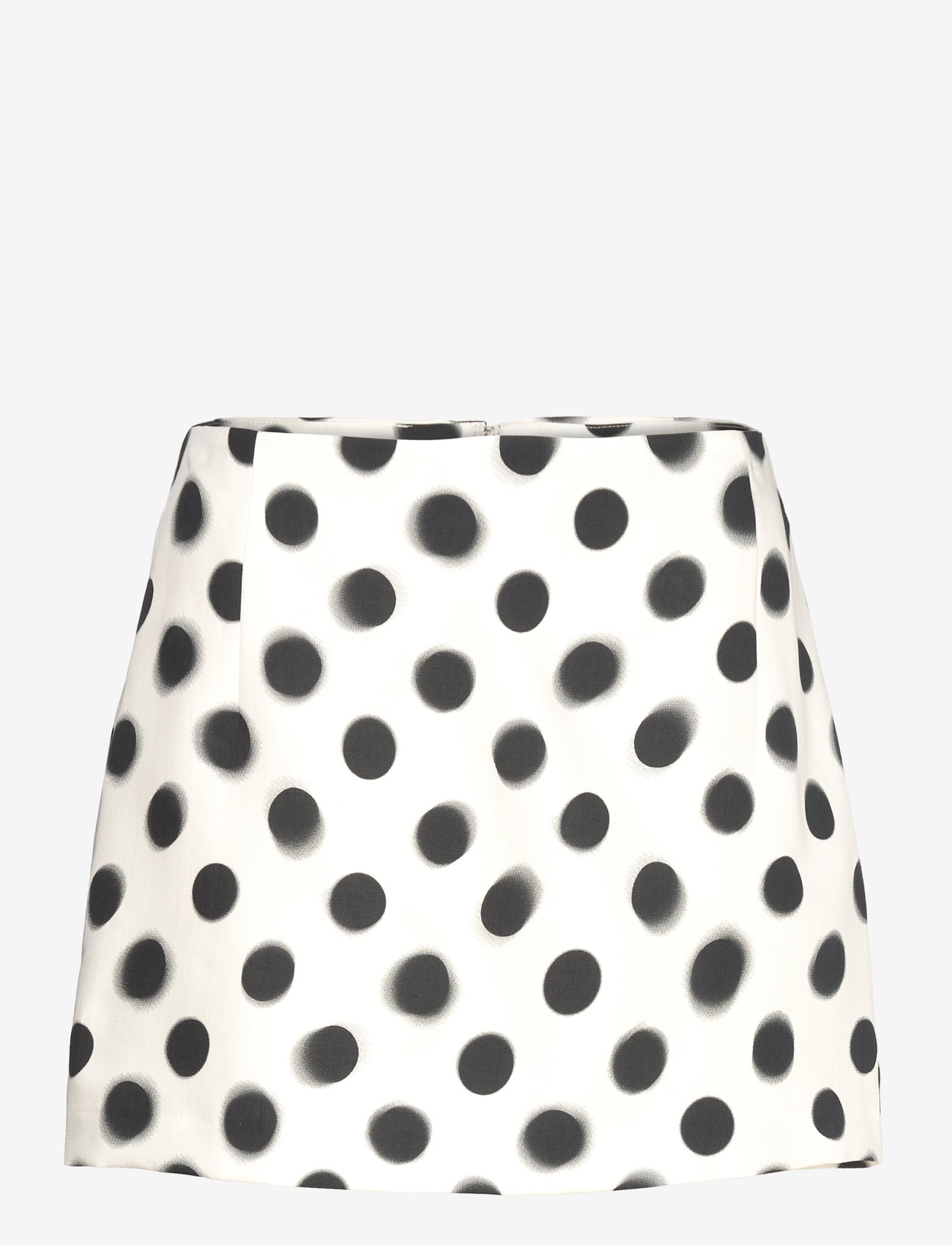 Mango - Polka-dot satin mini-skirt - laveste priser - light beige - 0