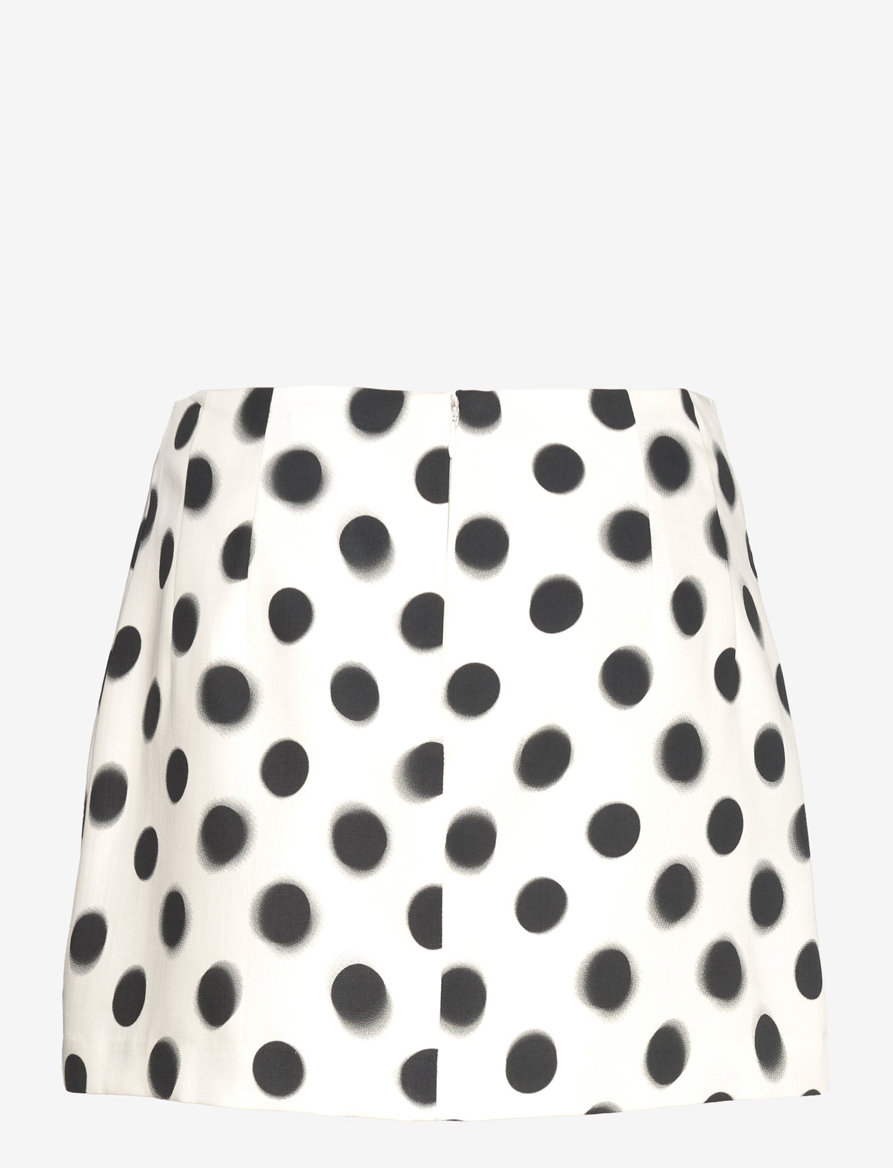 Mango - Polka-dot satin mini-skirt - laveste priser - light beige - 1