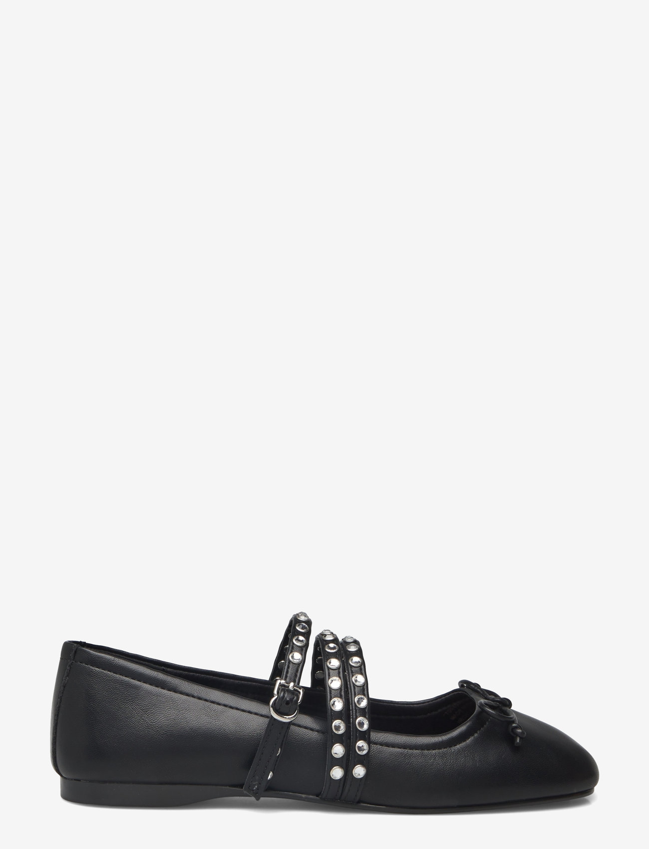 Mango - Studded ballet flats with straps - besondere anlässe - black - 1