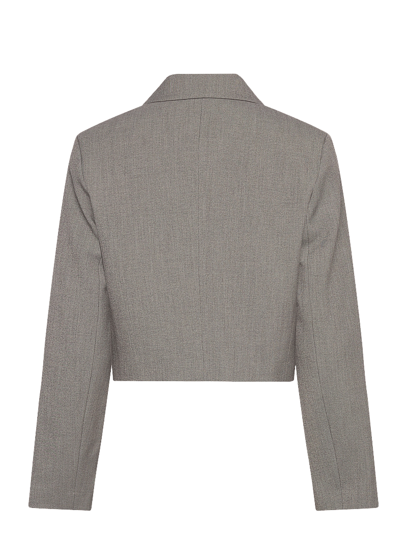 Mango - Cropped jacket with pockets - cropped-blazer - lt pastel grey - 2