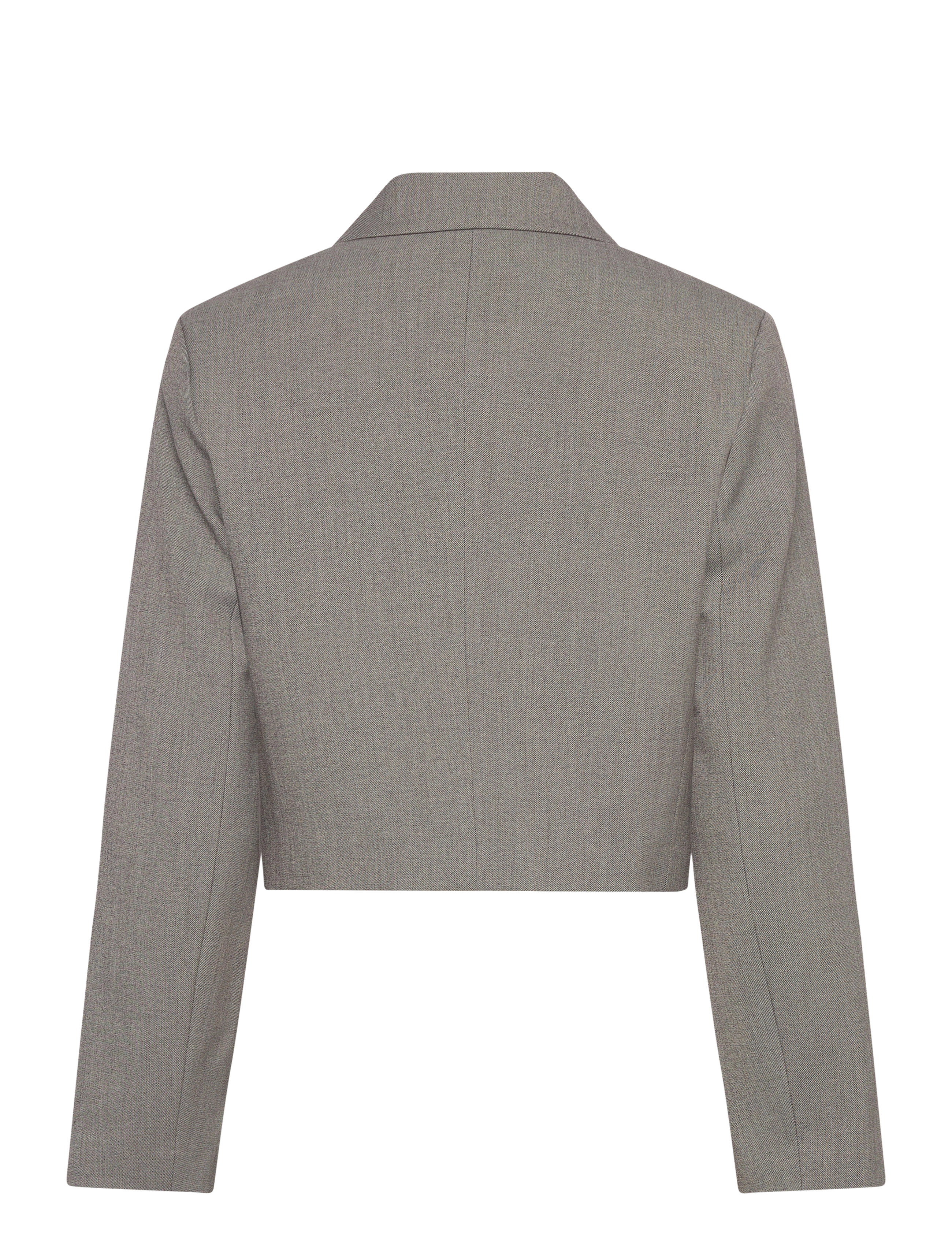 Mango - Cropped jacket with pockets - cropped-blazer - lt pastel grey - 2
