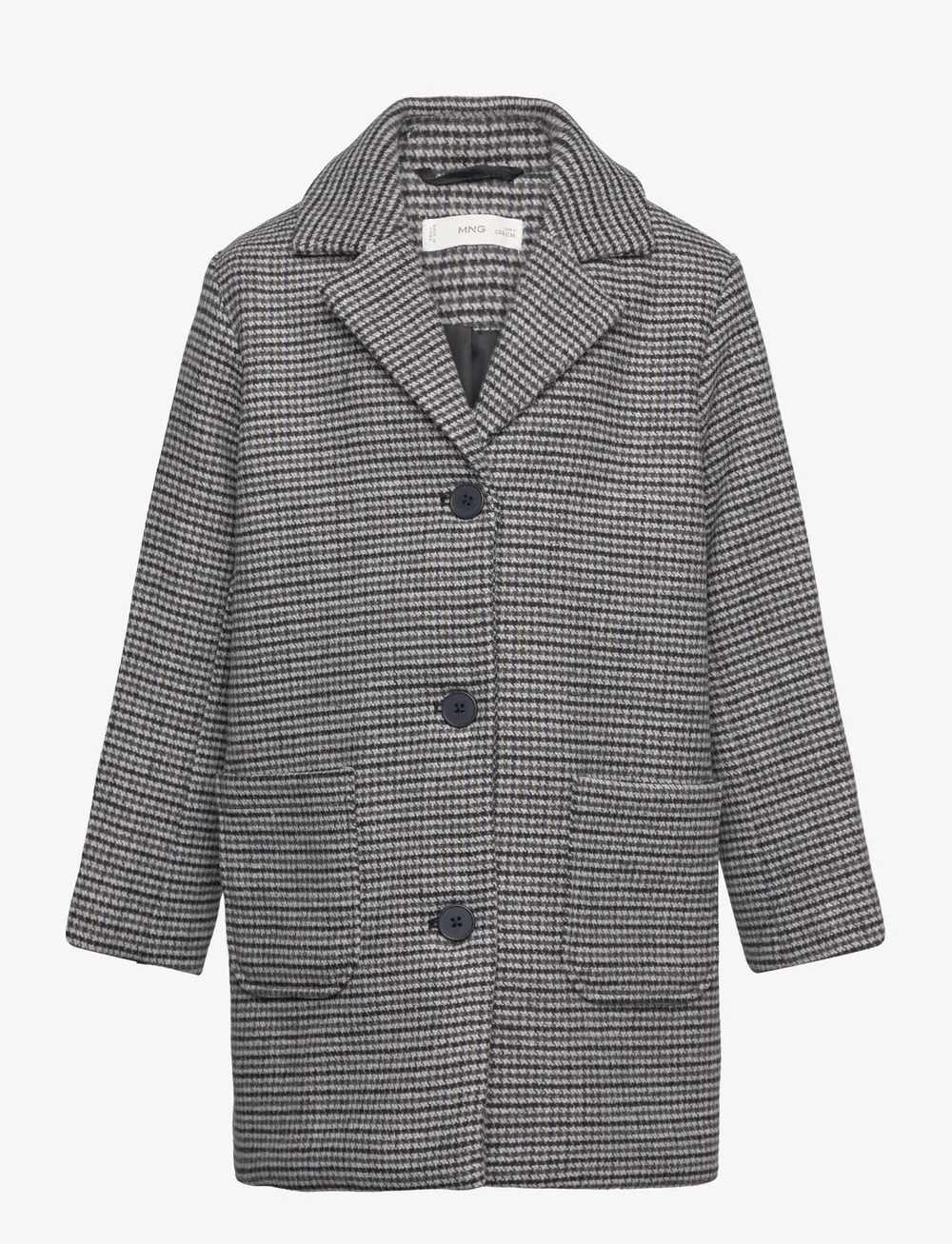 Mango - Houndstooth coat - tunna jackor - brown - 1