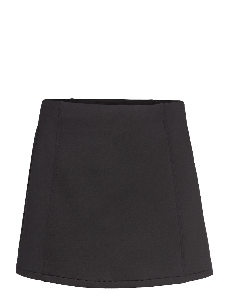 Mango - Mid-rise mini-skirt - korta kjolar - black - 1