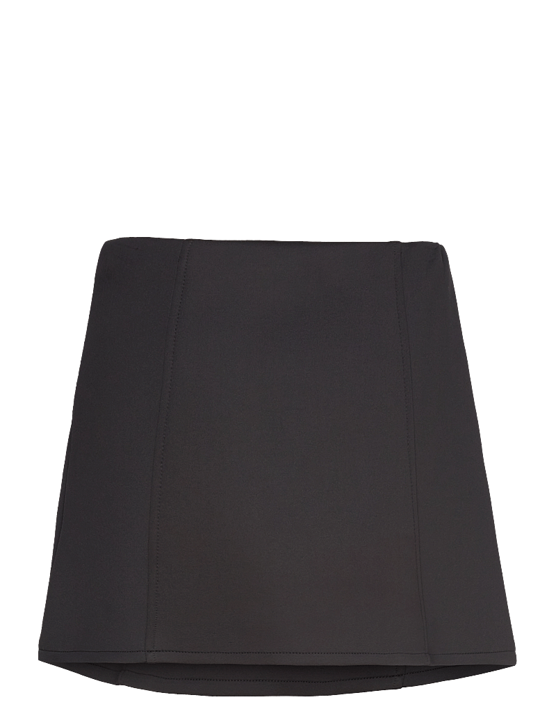 Mango - Mid-rise mini-skirt - korta kjolar - black - 2