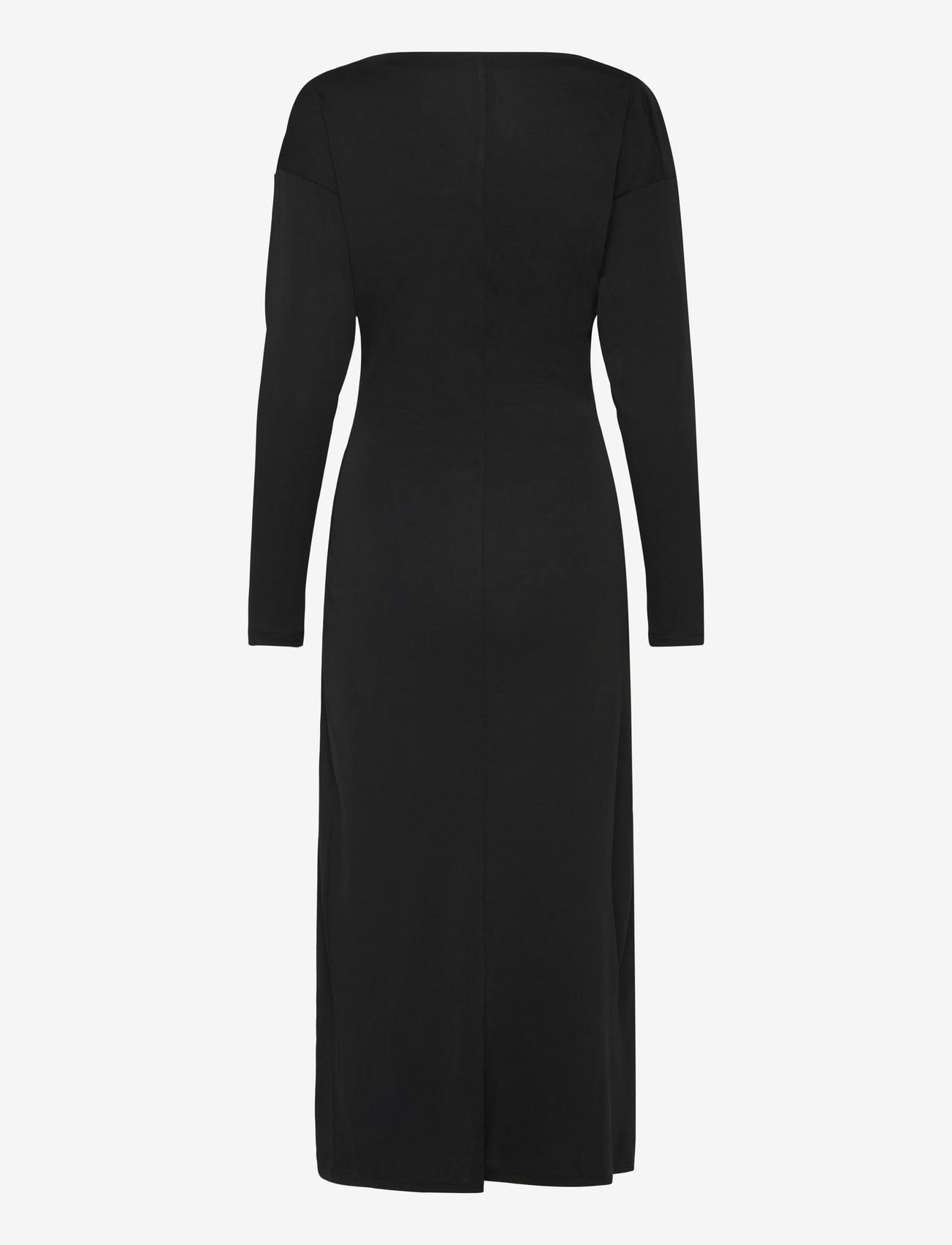 Mango - Off-the-shoulder ruffled dress - festtøj til outletpriser - black - 2