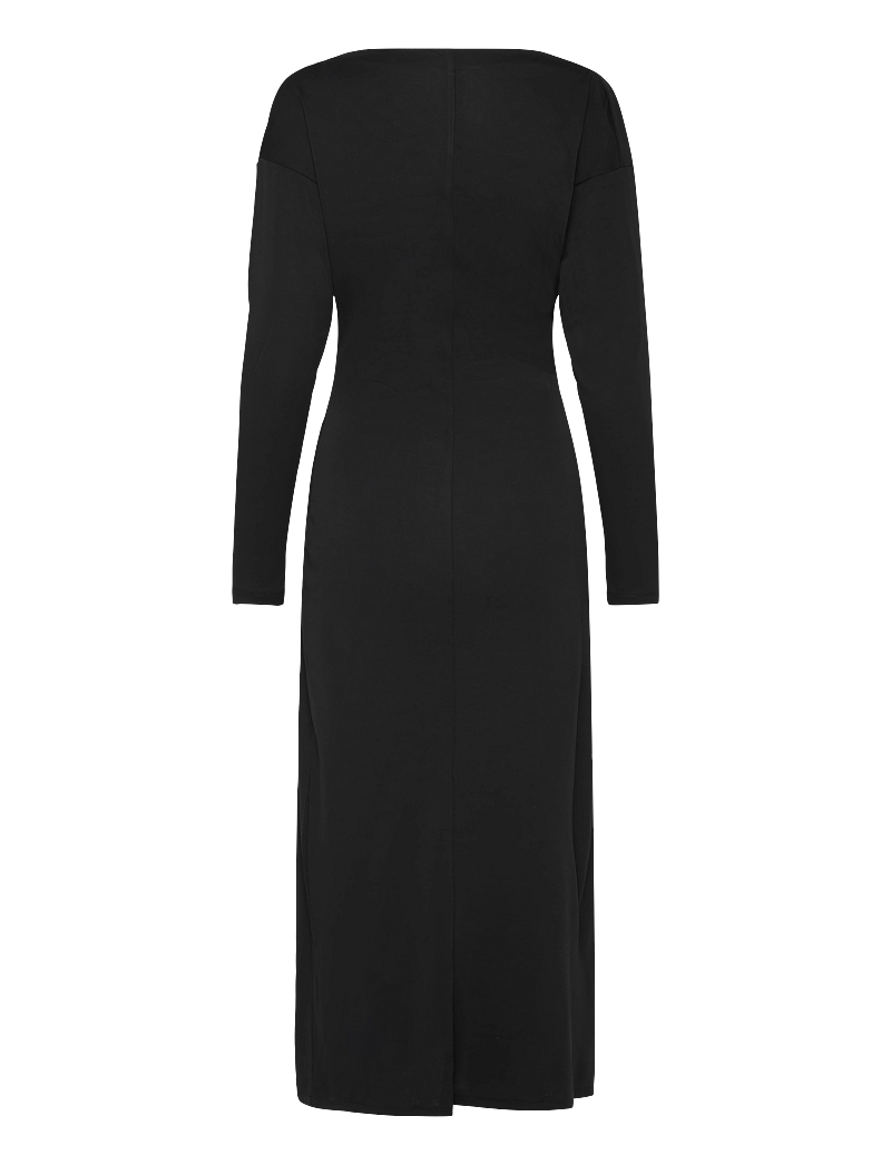 Mango - Off-the-shoulder ruffled dress - cocktailkjoler - black - 2