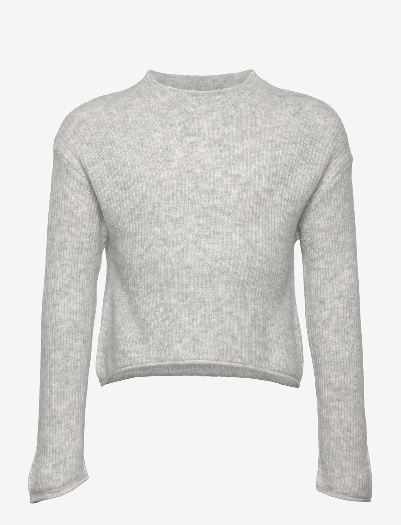 Mango - Ribbed knit sweater - herbstliche kleidung - lt pastel grey - 0