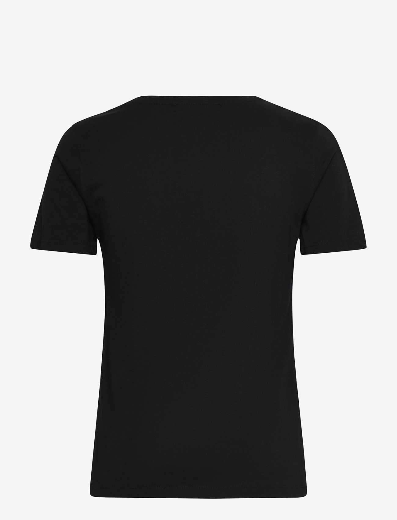 Mango - Short-sleeved cotton t-shirt - black - 2