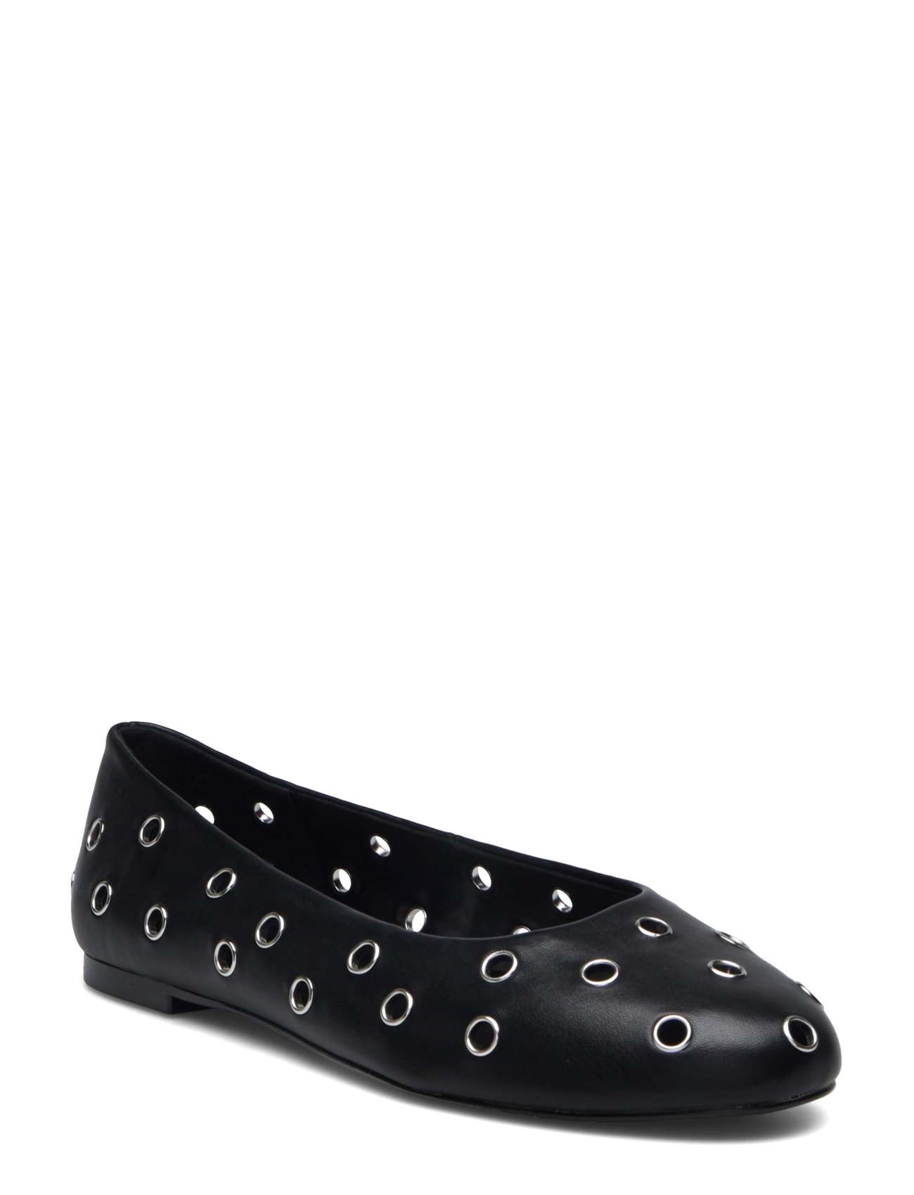 Mango - Die-cut ballerinas - kvinnor - black - 1